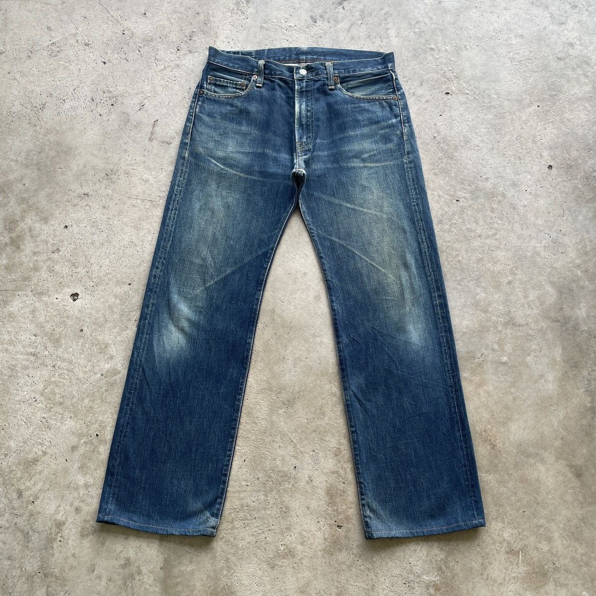 W33 Vintage (R) 45rpm Japan Jeans Faded Denim Pants