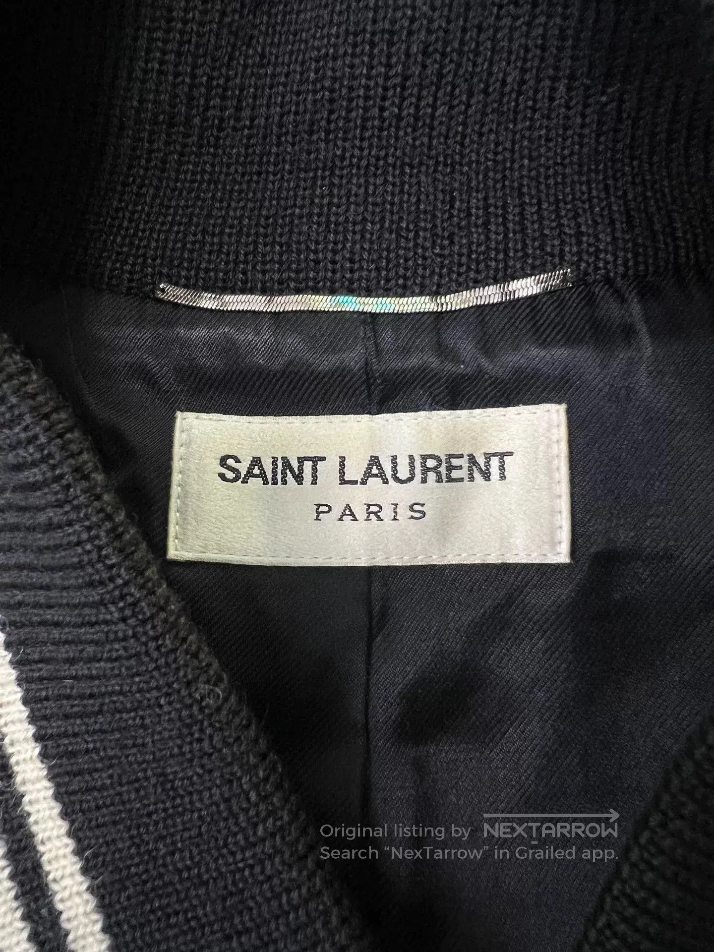 Saint Laurent Paris Saint Laurent SLP13FW Vintage Baseball Jacket. Size US L / EU 52-54 / 3 - 6 Thumbnail