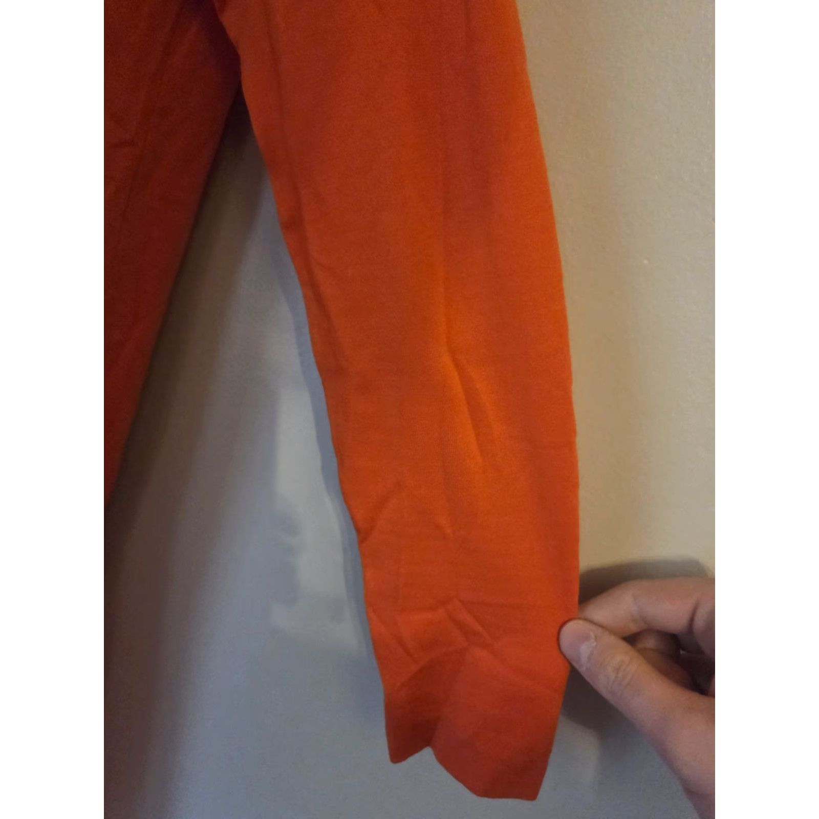 Vintage VINTAGE Ulla by Vicki Cooper Orange Groovy Mod Polyester Turtleneck Dress Size M / US 6-8 / IT 42-44 - 4 Thumbnail