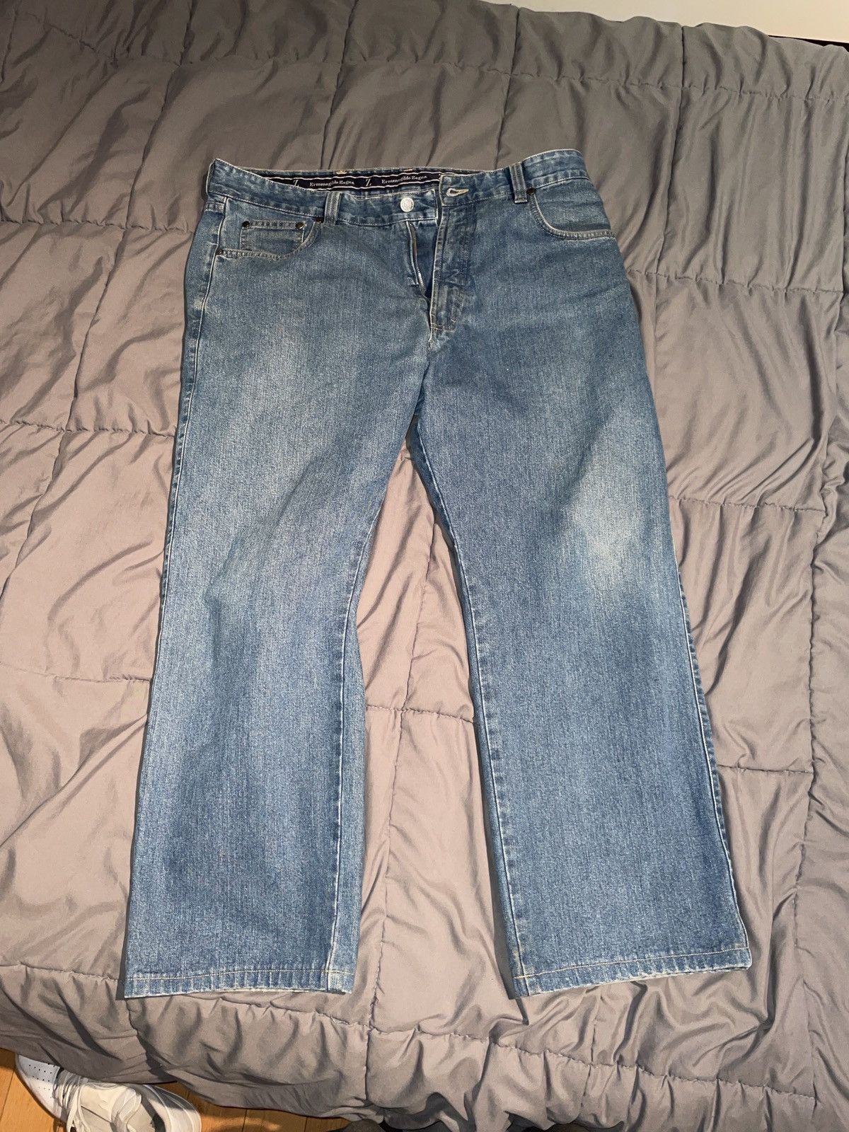 Ermenegildo Zegna × Vintage Ermenegildo Zegna Vintage Jeans Size US 38 / EU 54 - 1 Thumbnail