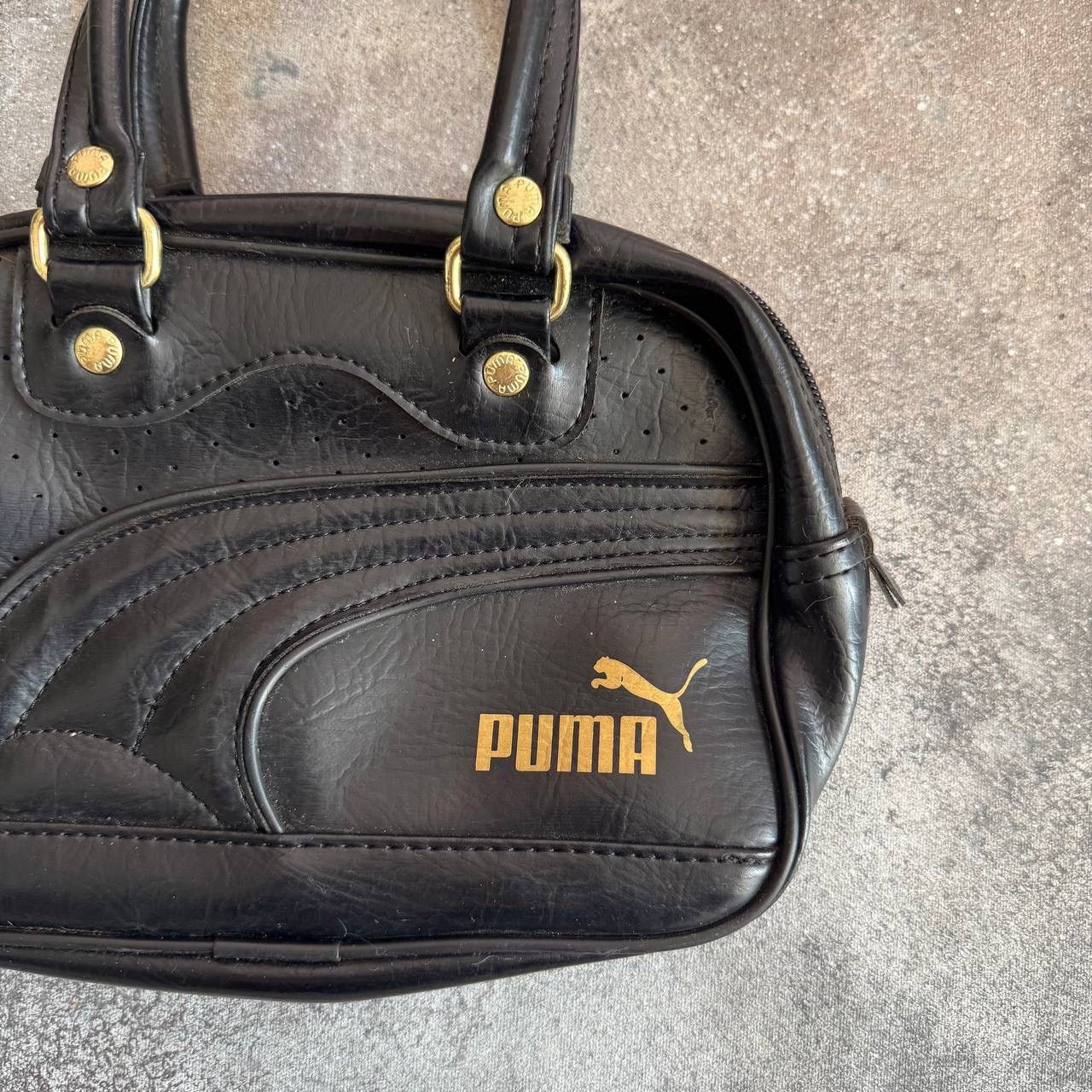 Puma Puma Vintage Y2K Total Black Handle Bag Size ONE SIZE - 6 Thumbnail