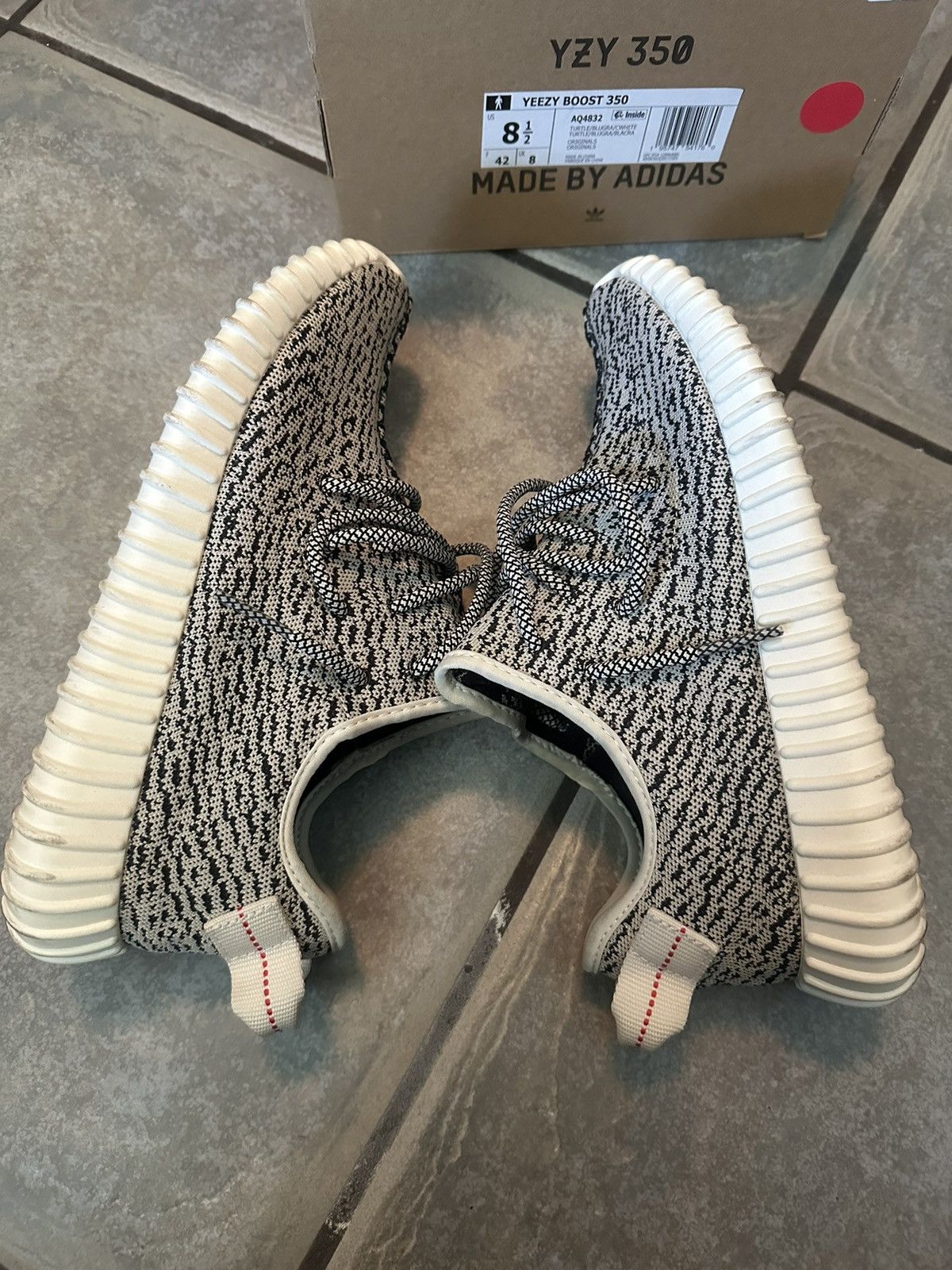 Adidas × Kanye West × Yeezy Yeezy 350 Turtle Dove Size US 8.5 / EU 41-42 - 5 Thumbnail
