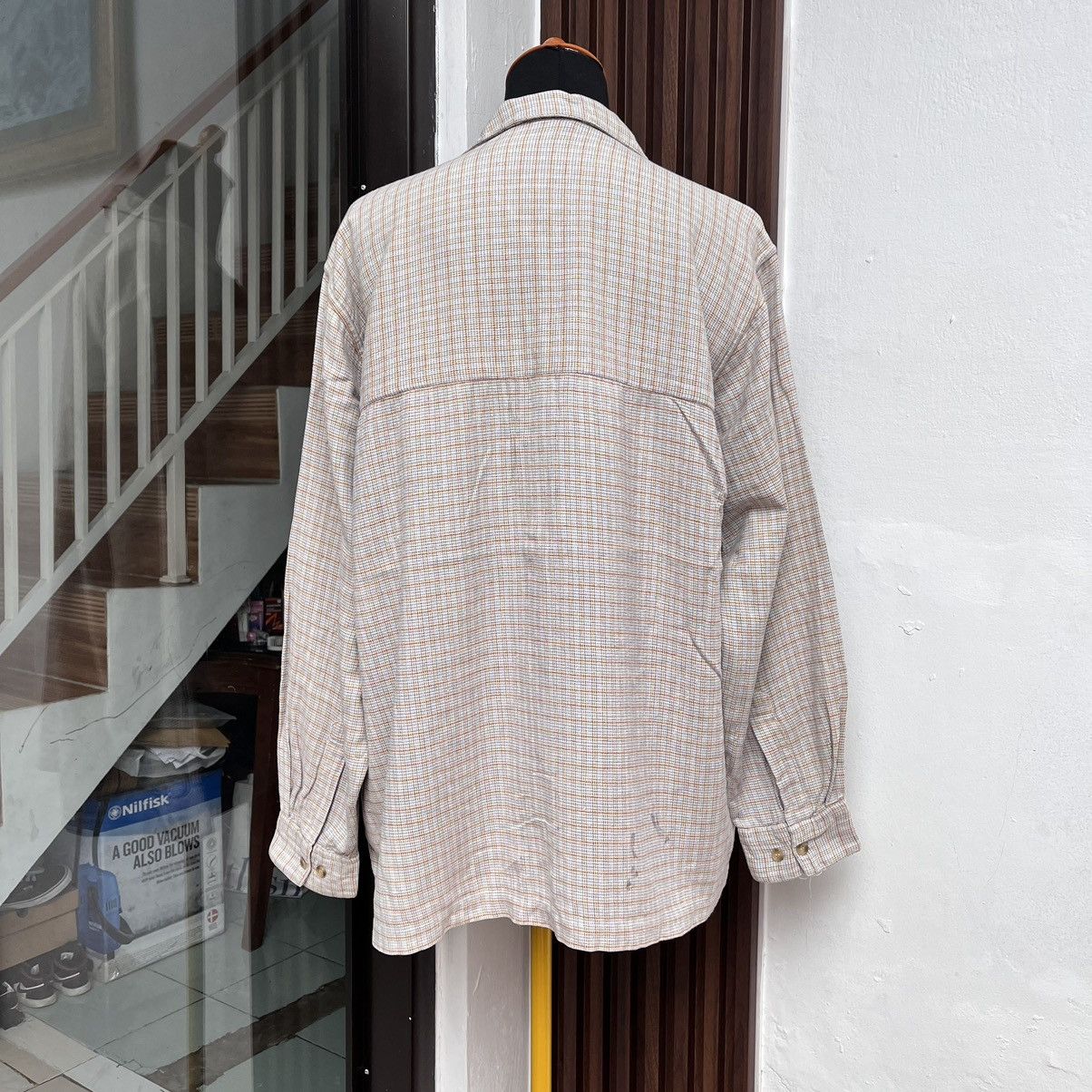 Girl Skateboards Vintage BITCH SKATEBOARDS Flanel Single Pocket Size US L / EU 52-54 / 3 - 4 Thumbnail