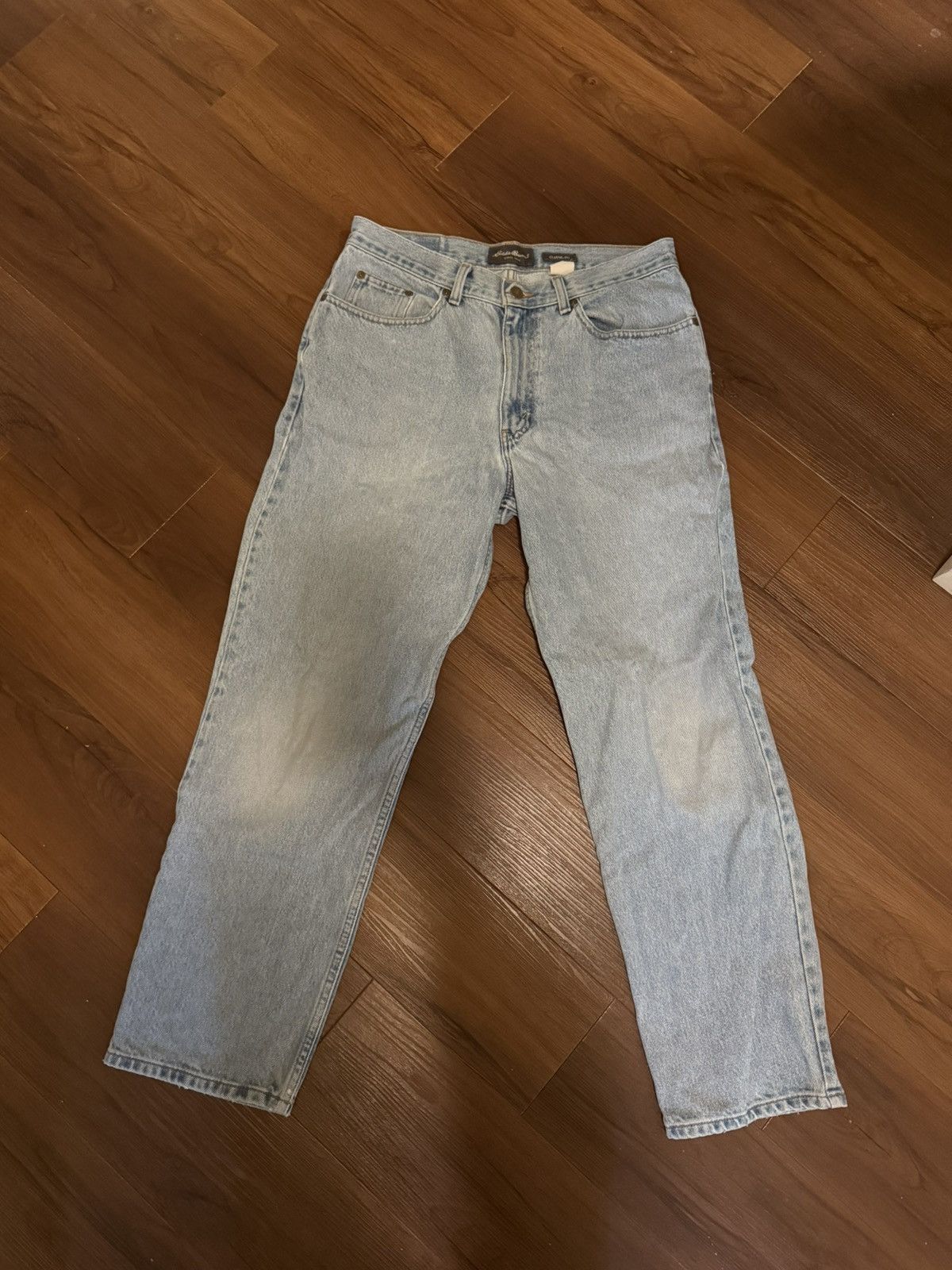Eddie Bauer Vintage Eddie Bauer classic fit 90s 1990s denim Jeans 30x28 Size US 30 / EU 46 - 2 Thumbnail
