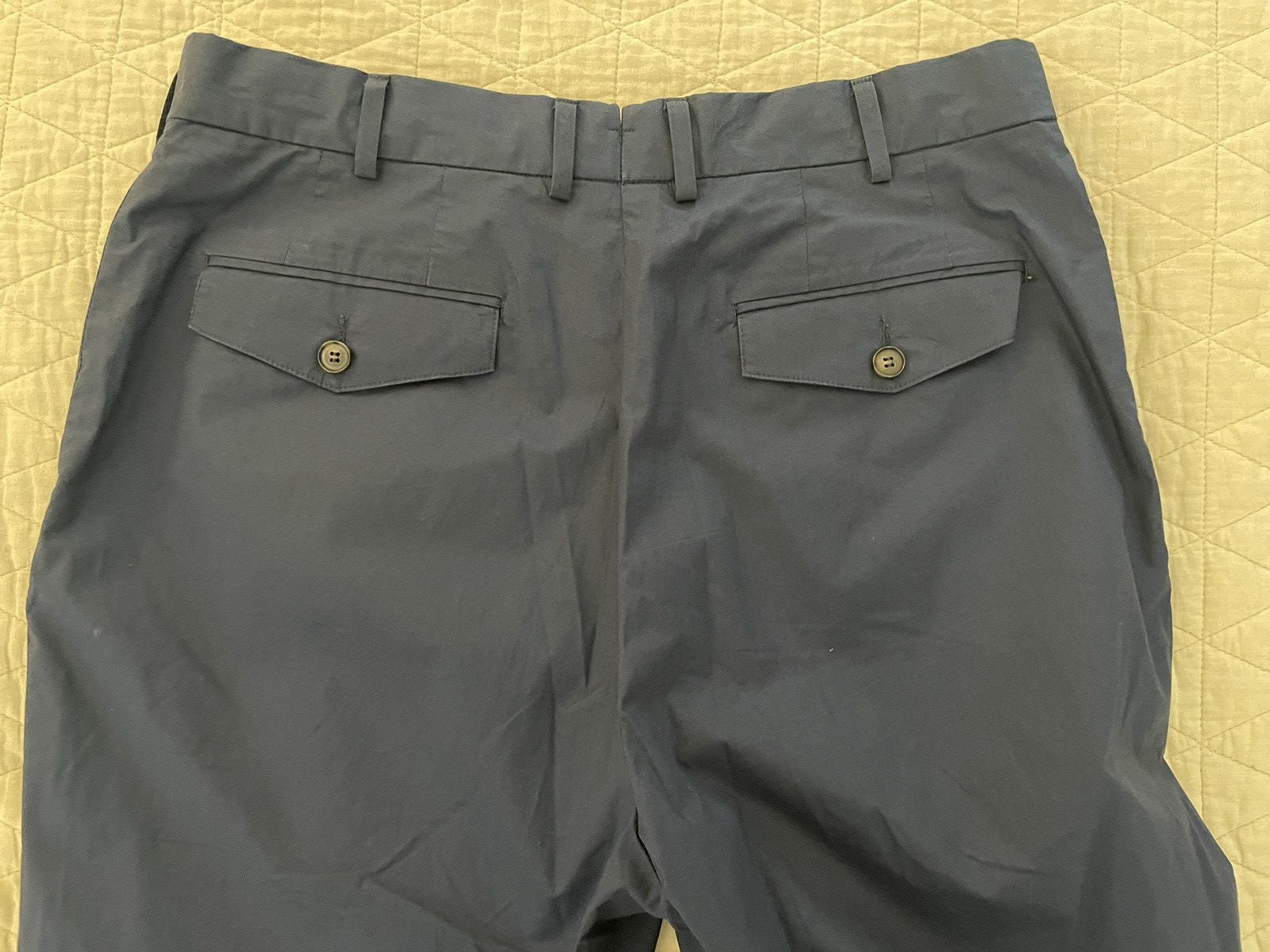 Suitsupply Rolled Cuff Poplin Trouser Size US 32 / EU 48 - 7 Thumbnail