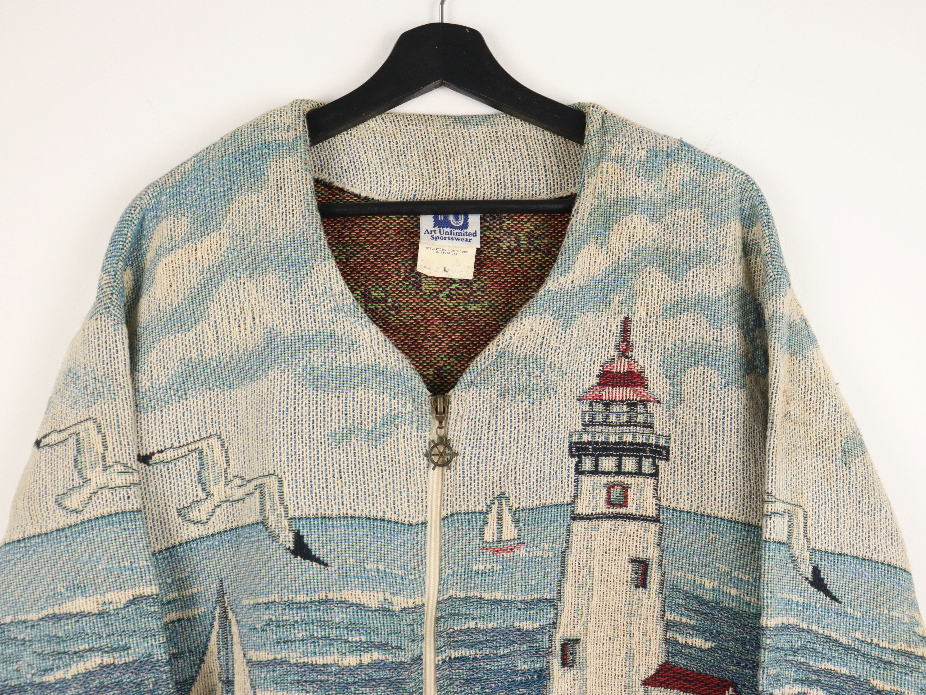 Vintage Vintage Art All Over Print Tapestry Jacket Size US L / EU 52-54 / 3 - 6 Thumbnail