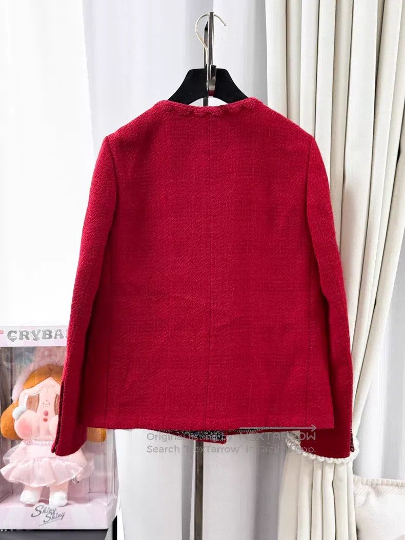 Chanel Chanel Double-breasted four-pocket diamond buckle tweed wa Size XS / US 0-2 / IT 36-38 - 3 Thumbnail