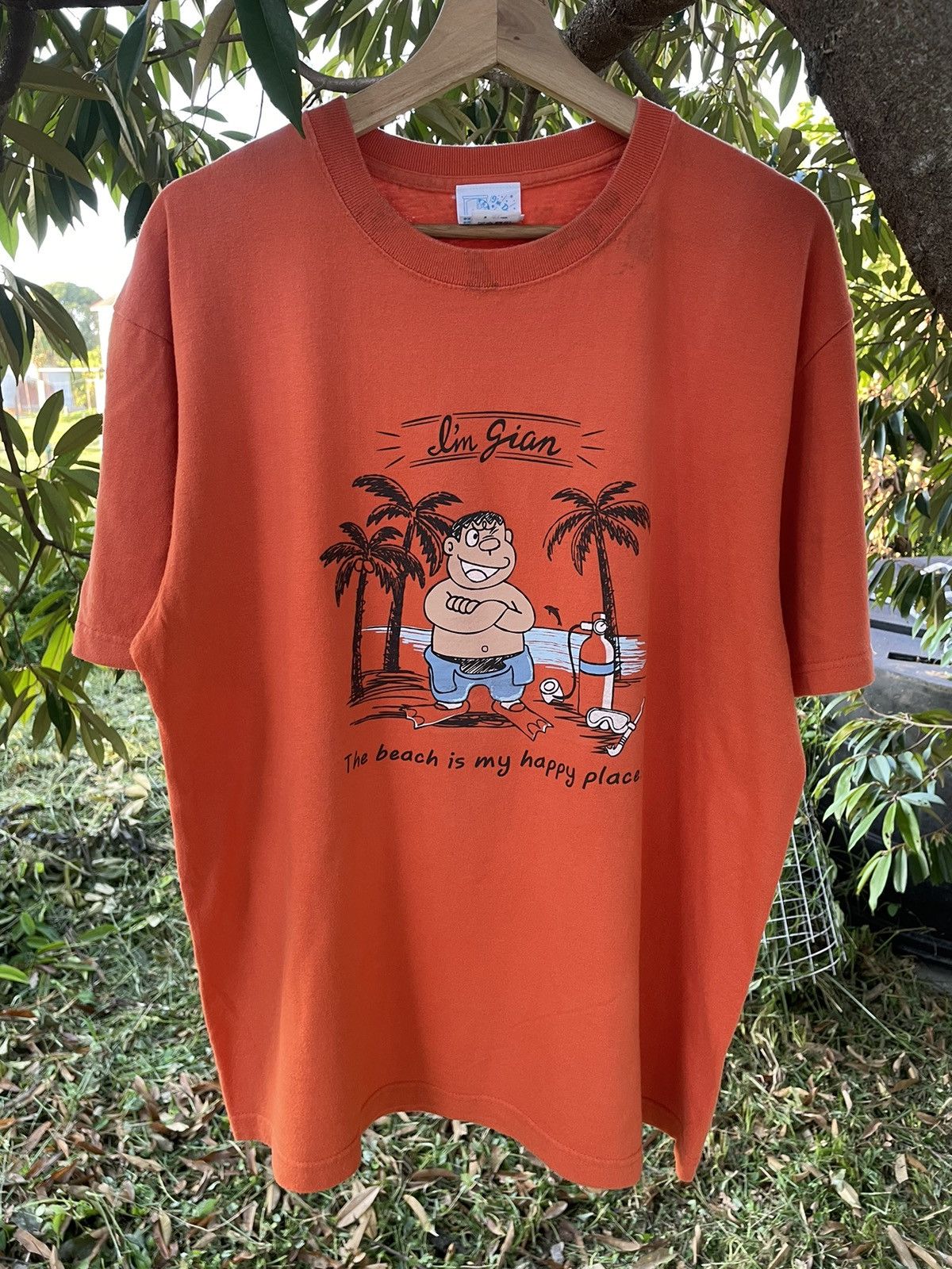 Anime × Japanese Brand × Vintage Vintage Y2K Gian Tee Size US L / EU 52-54 / 3 - 1 Thumbnail