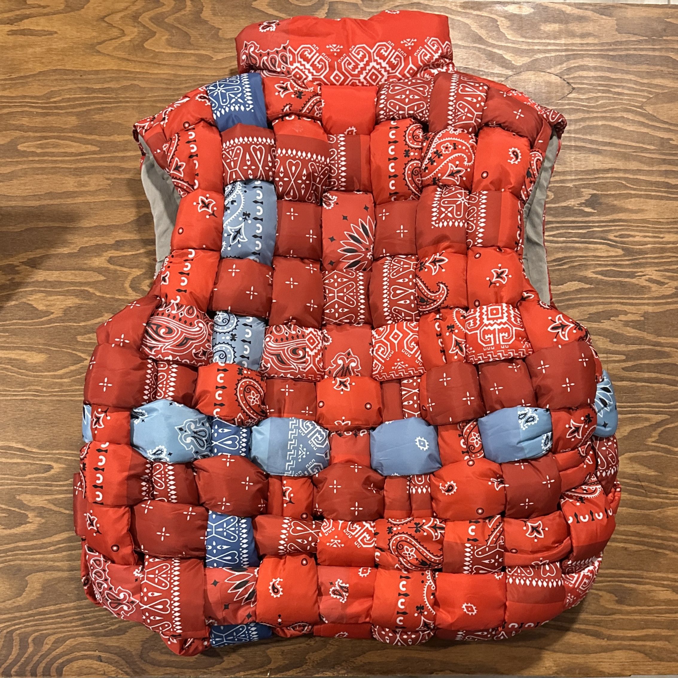 Kapital Kapital Bandana Woven KEEL Down Vest Size US L / EU 52-54 / 3 - 2 Thumbnail