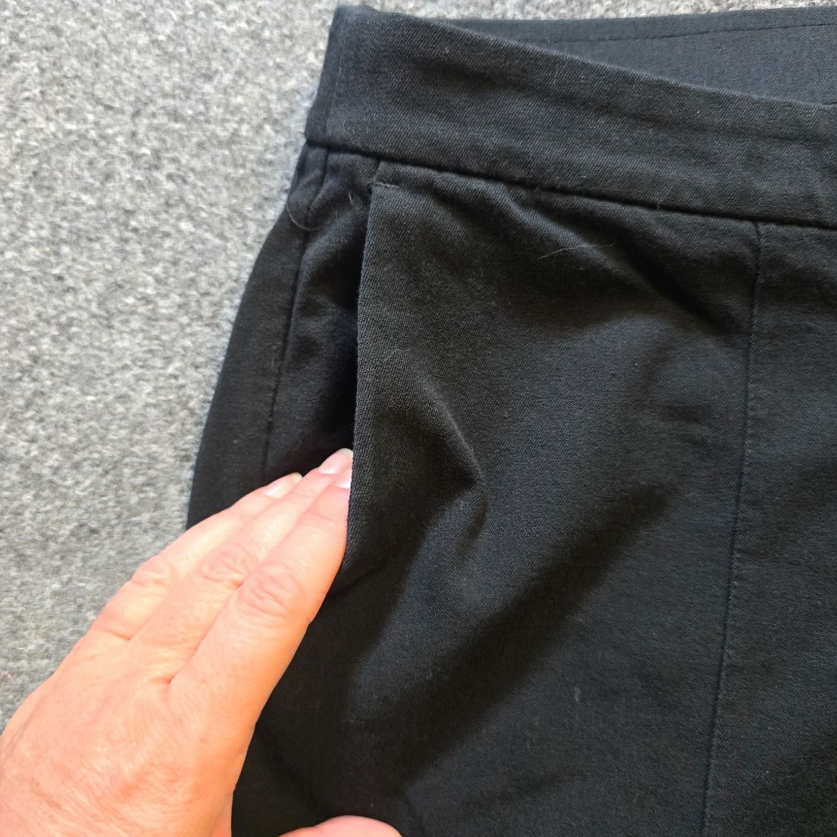 J. Jill J. Jill Pants Womens Size 12 Black Premium Bi Stretch Ankle Casual Career Capsule Basic Regular Size 34" / US 12 / IT 48 - 3 Thumbnail