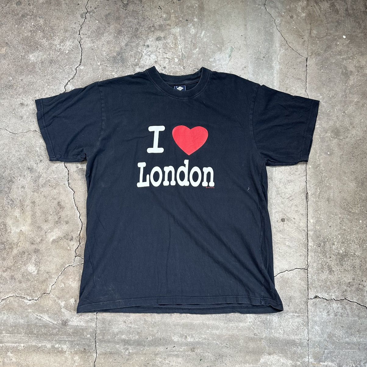 Vintage I Love London Vintage Tee Size US L / EU 52-54 / 3 - 2 Thumbnail