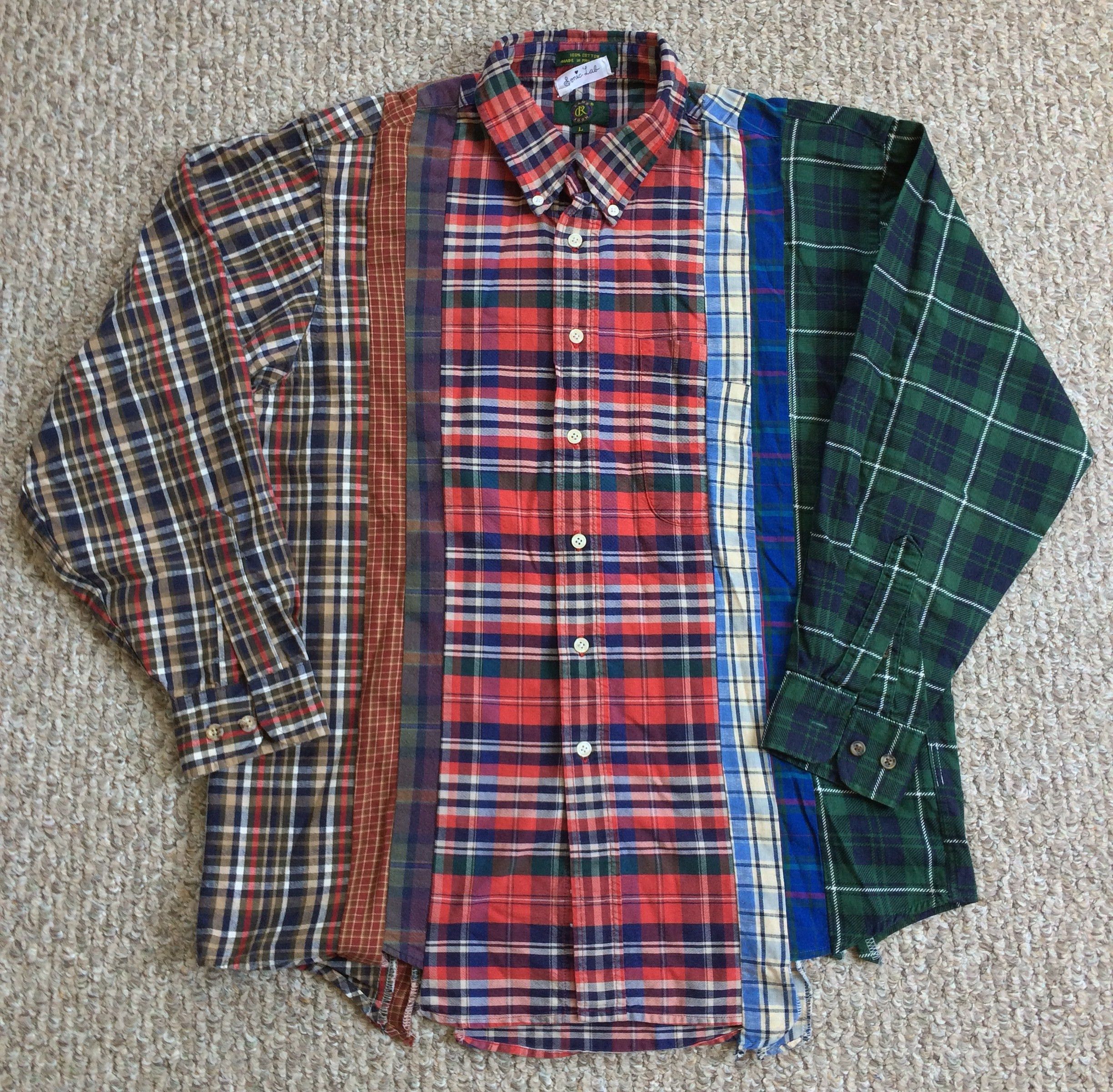 Needles Early 7 Cut Rebuild Flannel! Size US M / EU 48-50 / 2 - 1 Thumbnail