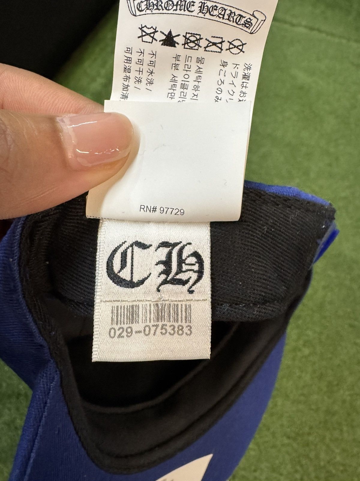 Chrome Hearts Chrome Hearts CH Baseball Hat Size ONE SIZE - 6 Thumbnail