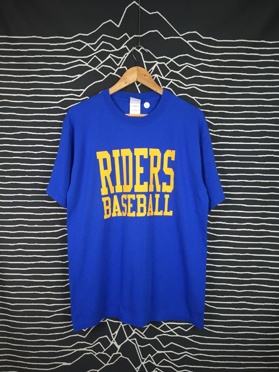 Gildan × Vintage Vtg Y2K Riders Baseball Spell Out Tee Size US L / EU 52-54 / 3 - 1 Thumbnail
