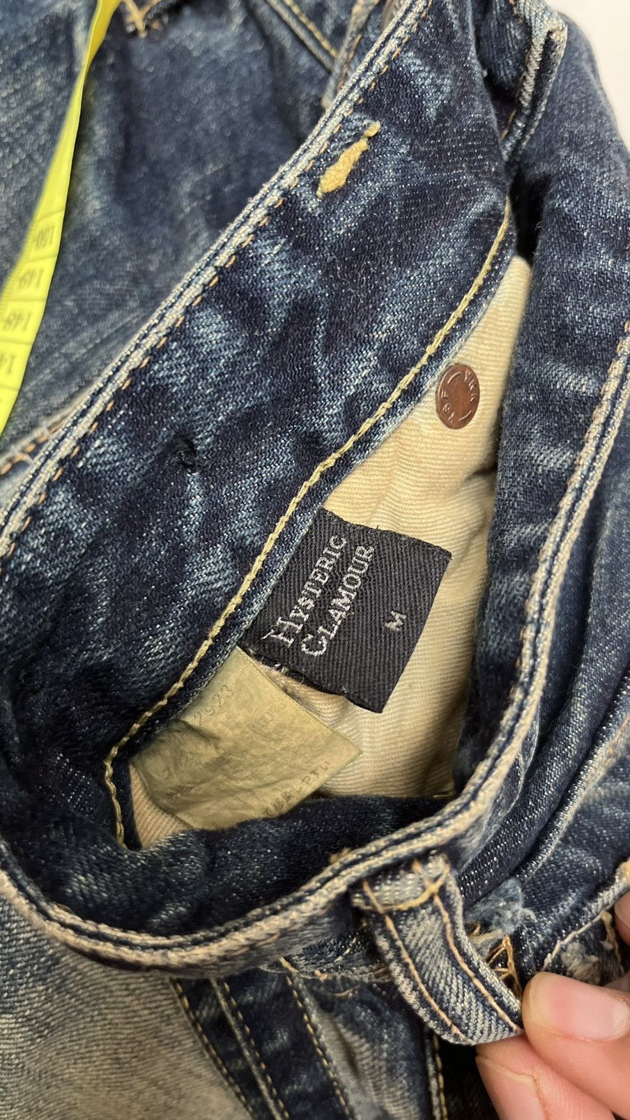 Hysteric Glamour × Japanese Brand Hysteric Glamour Denim Skirt with Suspenders Size 31" - 8 Thumbnail