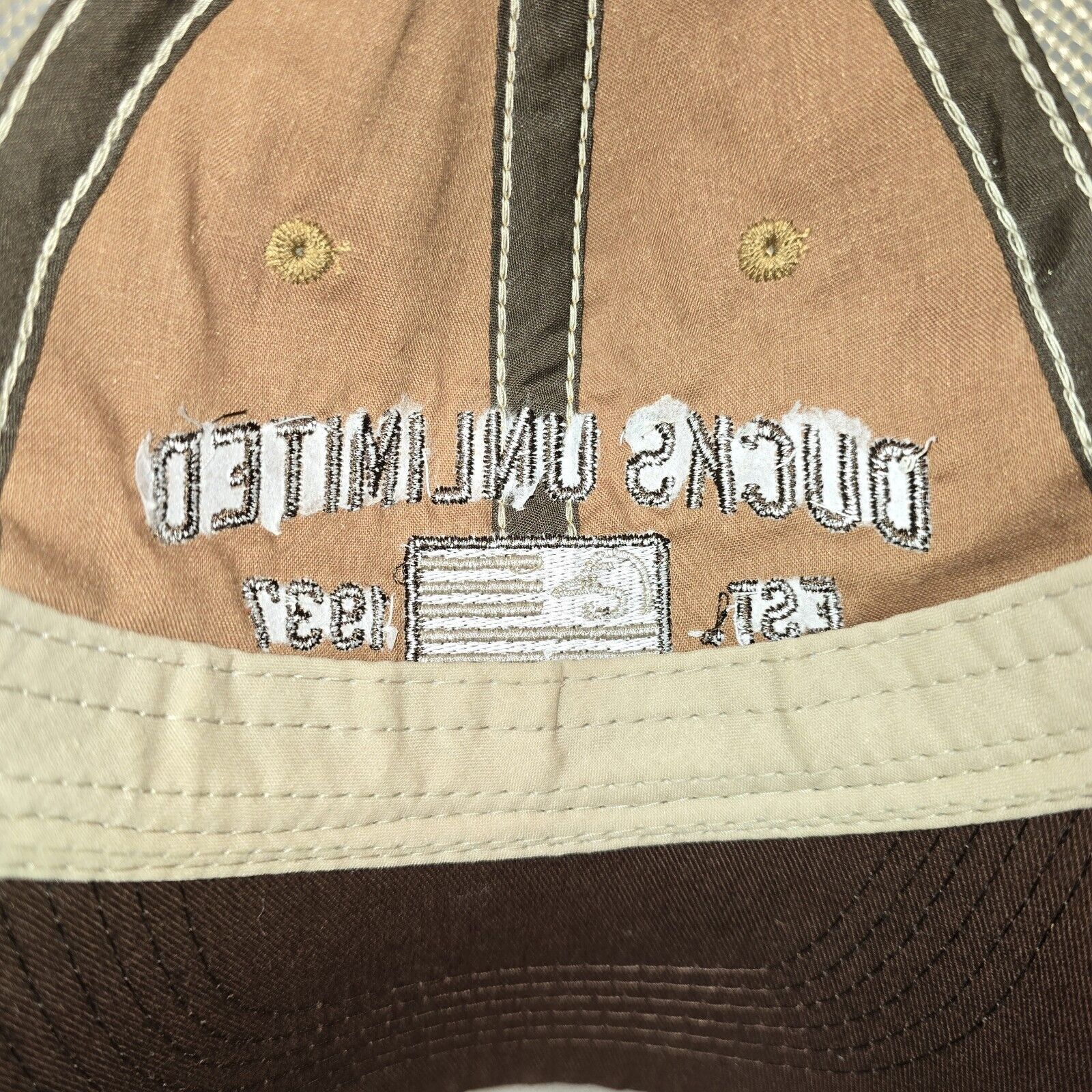 Other Ducks Unlimited Brown Trucker Hat Hunting Snapback EST. 1937 Size ONE SIZE - 8 Thumbnail