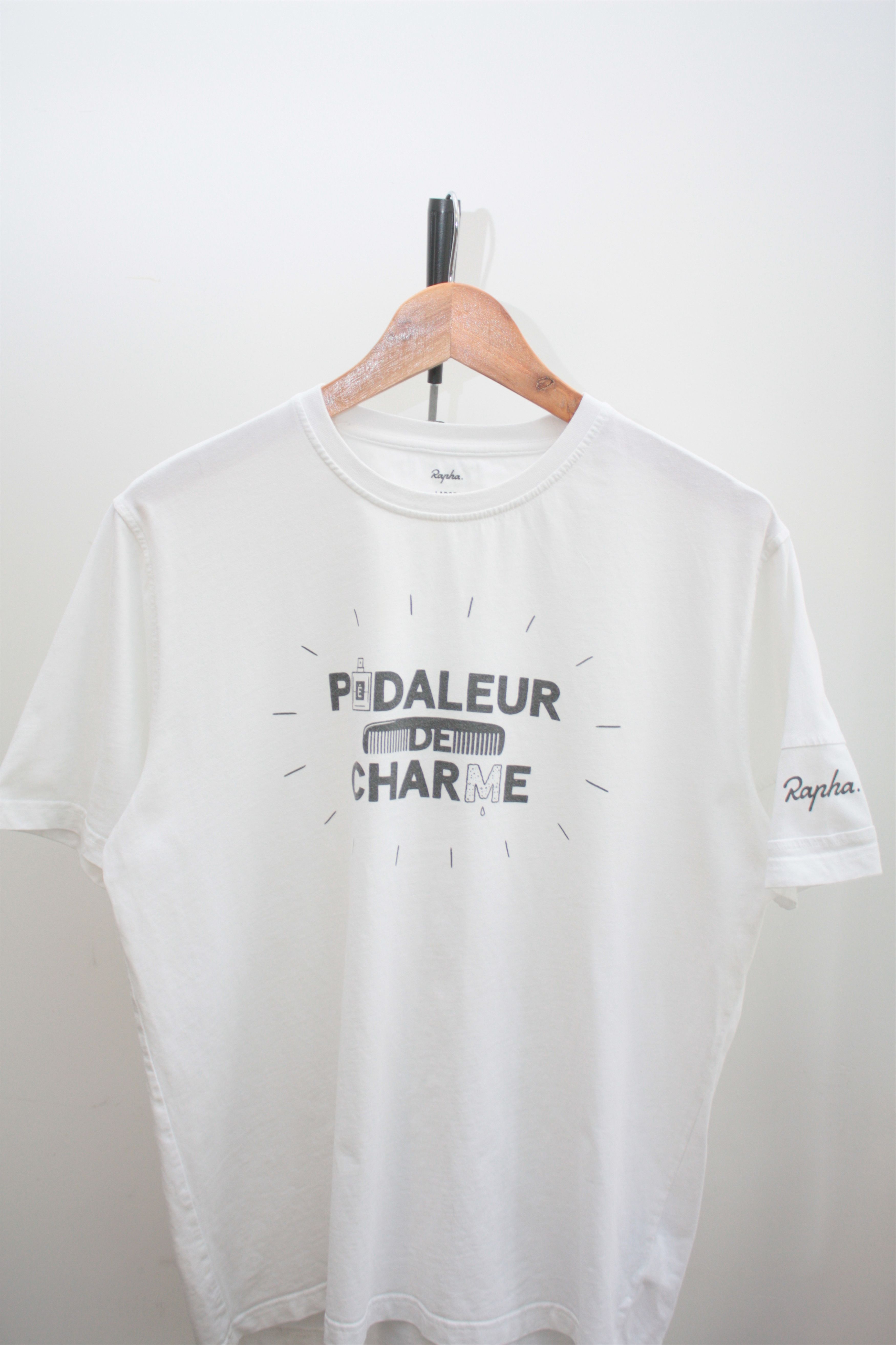 Rapha Rapha The Cycling Podcast T-Shirt White Large Size US L / EU 52-54 / 3 - 3 Thumbnail