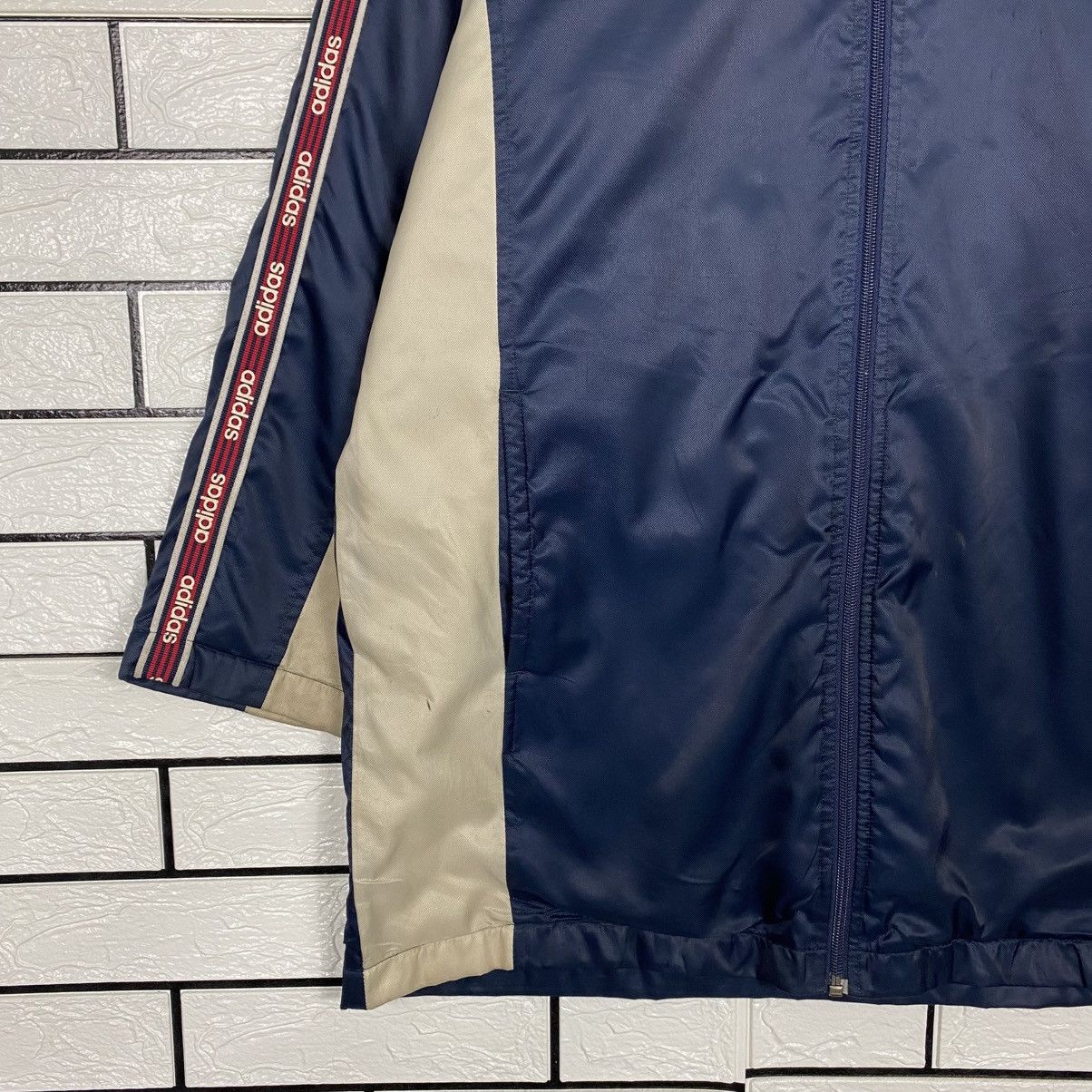 Adidas 📌Vintage Coach Long Jacket Adidas Big Logo Blanket Size US L / EU 52-54 / 3 - 5 Thumbnail