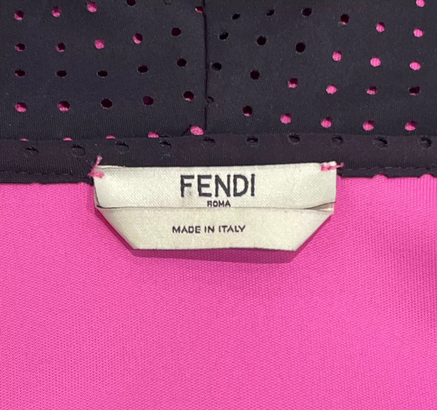 Fendi Fendi women's eye-catching pink-purple hooded jacket Size XS / US 0-2 / IT 36-38 - 5 Thumbnail