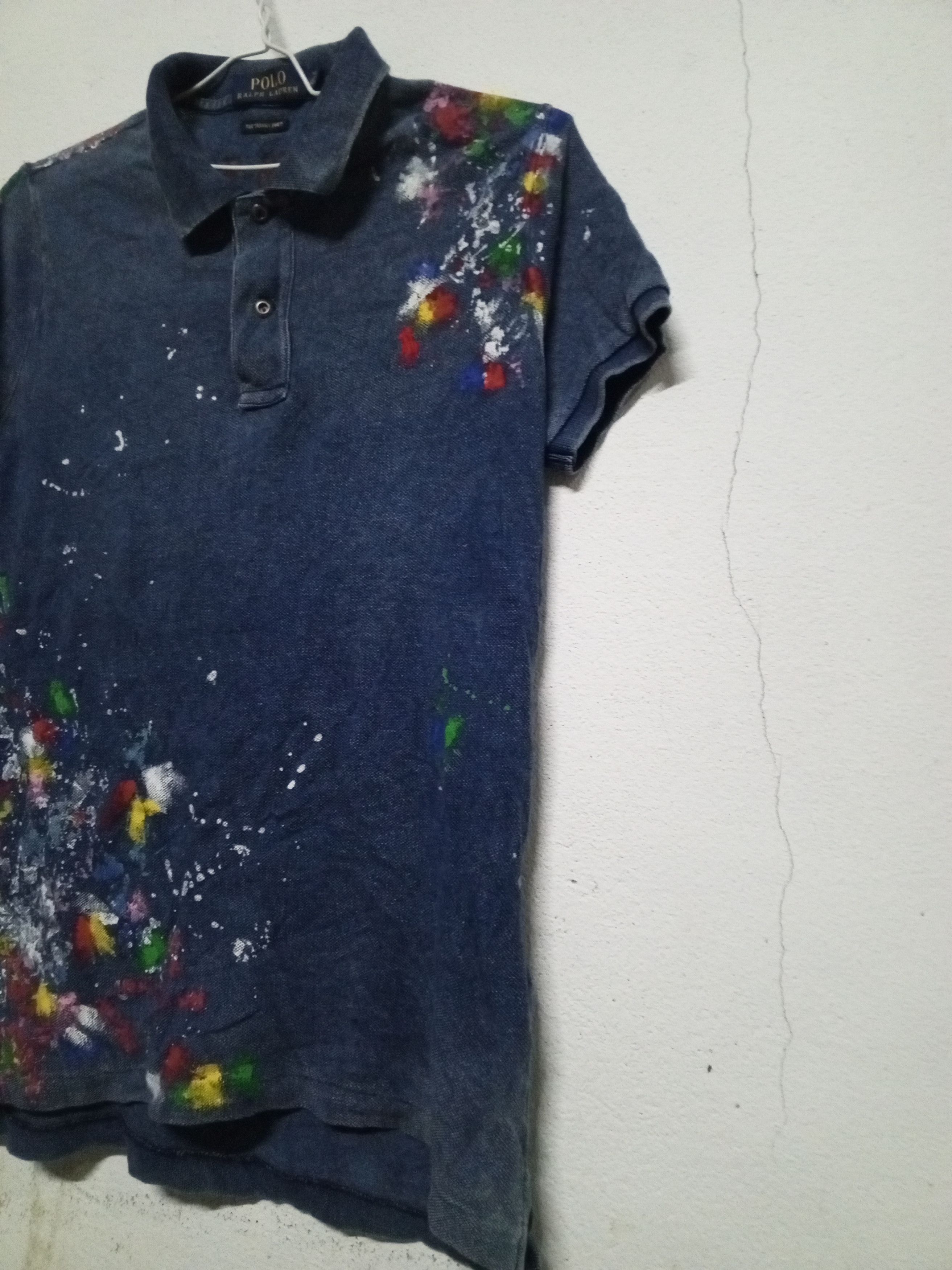 Polo Ralph Lauren RL SKINNY POLO R-67 MULTICOLOR RARE Size XS / US 0-2 / IT 36-38 - 3 Thumbnail