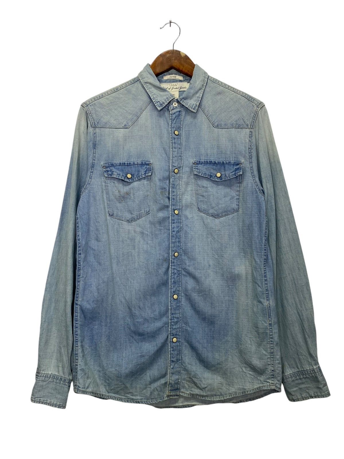 H&M H&M denim button up Size US S / EU 44-46 / 1 - 1 Thumbnail