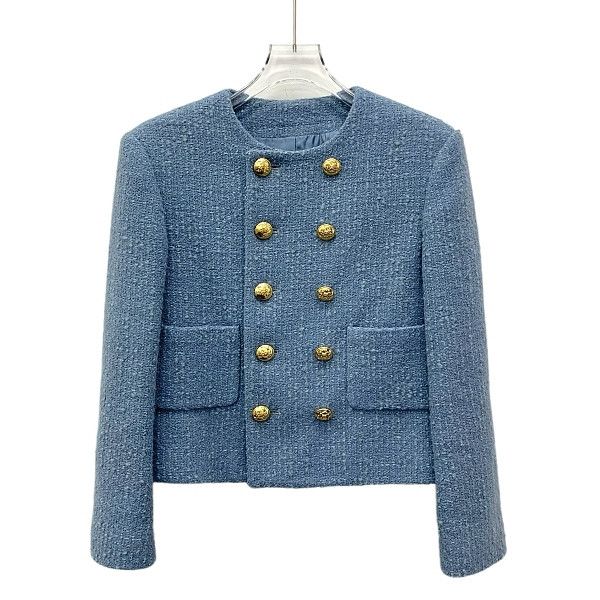 Celine CELINE Tweed Jacket Size 36 Size XS / US 0-2 / IT 36-38 - 1 Thumbnail