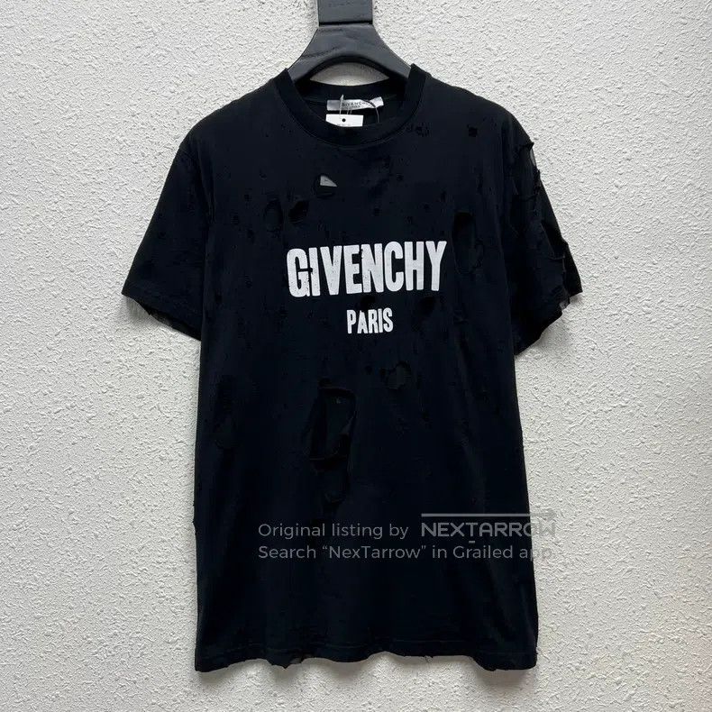 Givenchy Givenchy Big Hole Short Sleeve Size US XXS / EU 40 - 1 Thumbnail