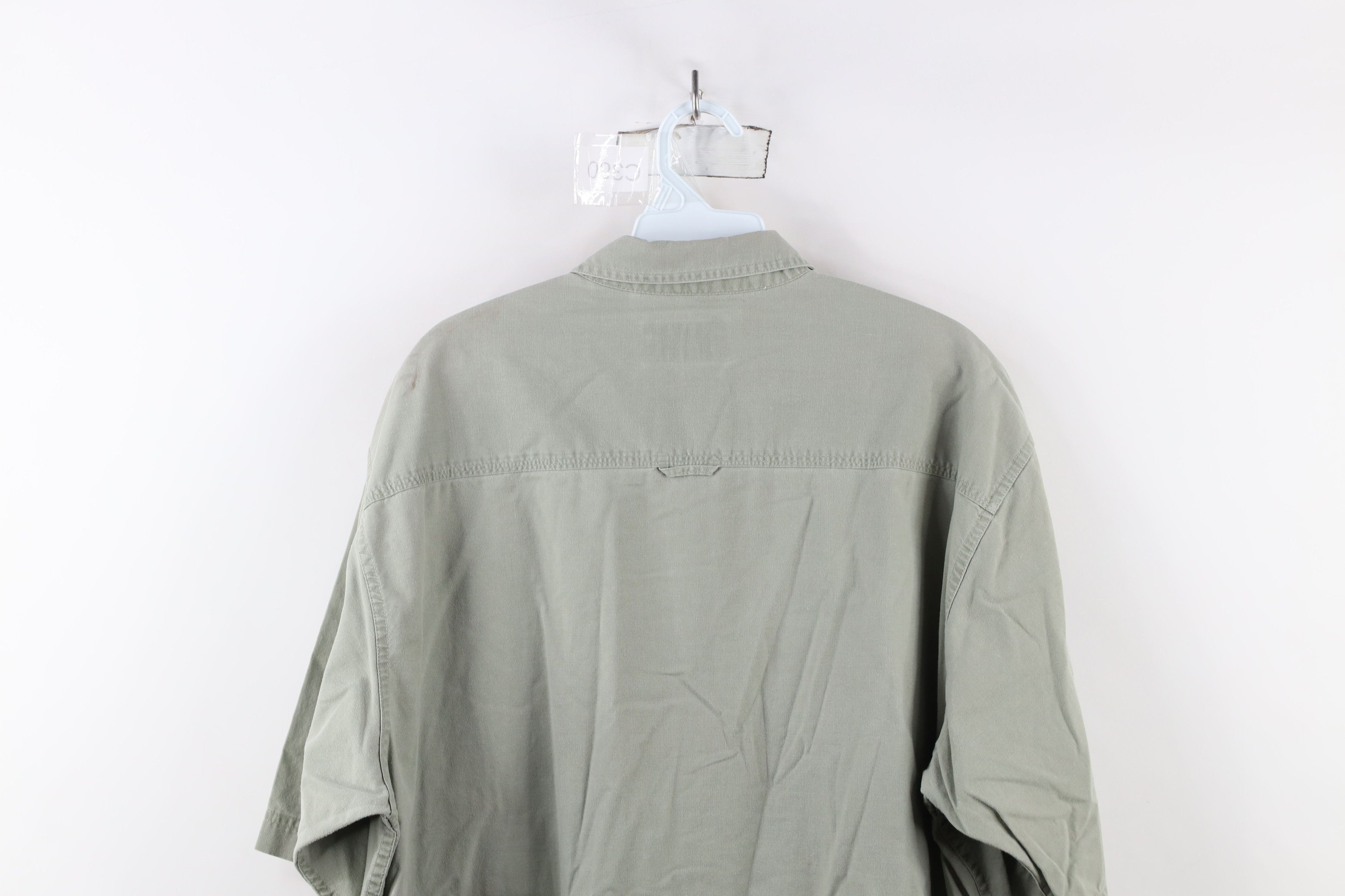 Vintage Vintage 90s Streetwear Stonewash Flyfishing Button Shirt Size US L / EU 52-54 / 3 - 14 Thumbnail