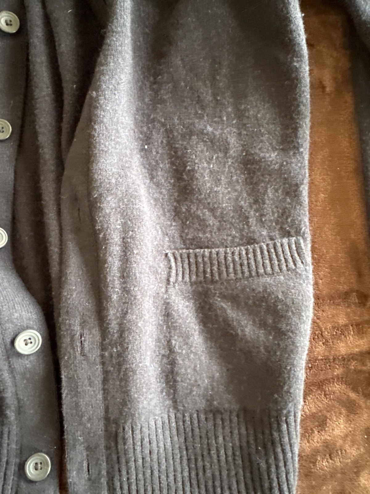 Uniqlo Navy Wool Cardigan Size US M / EU 48-50 / 2 - 2 Thumbnail