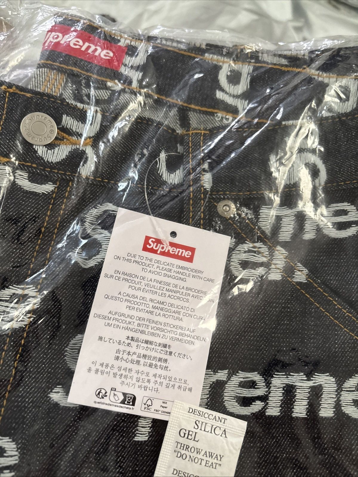 Supreme Supreme Jaquard Double Knee Carpenter Pants Size US 36 / EU 52 - 2 Thumbnail