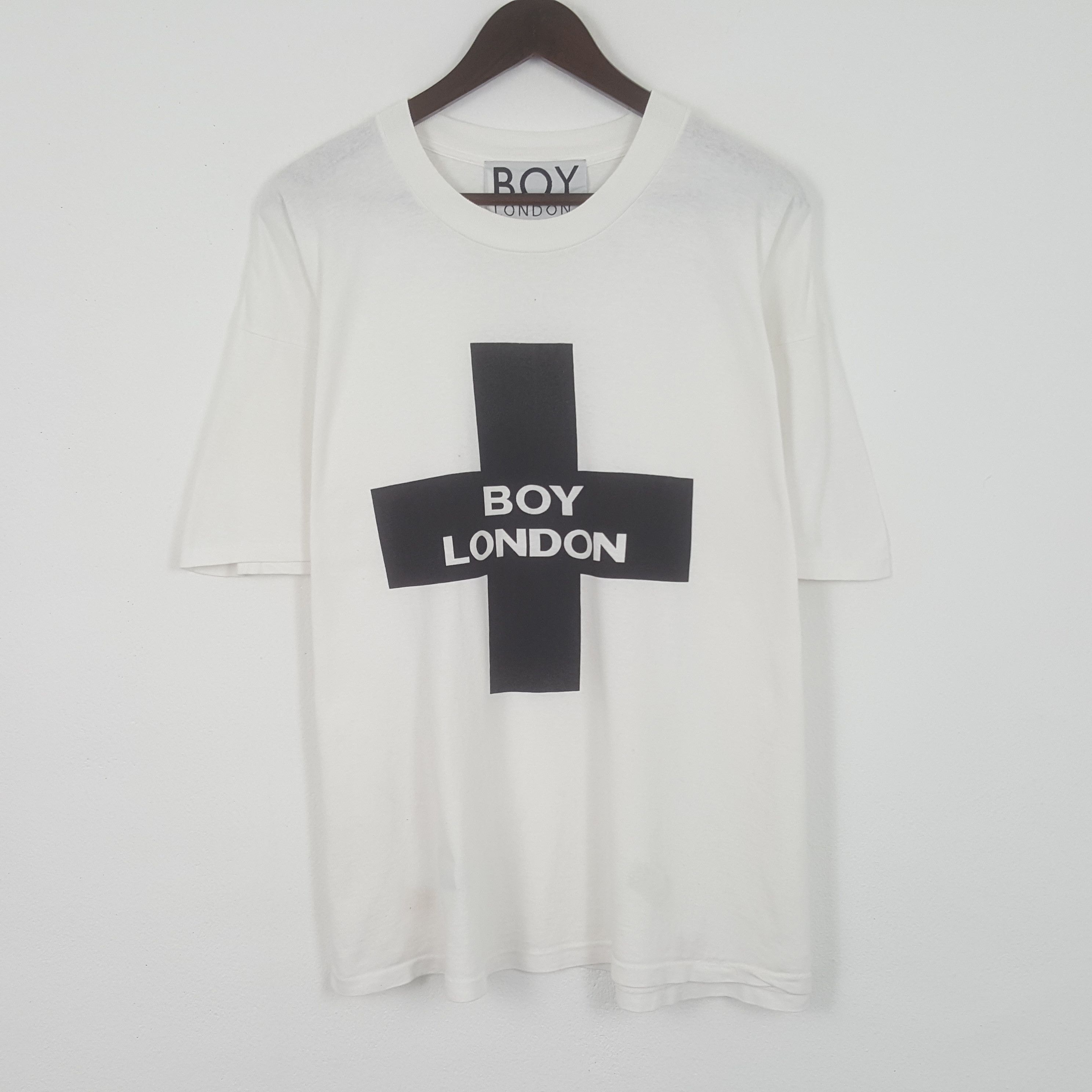 image of Boy London Tshirt in White, Men's (Size XL)