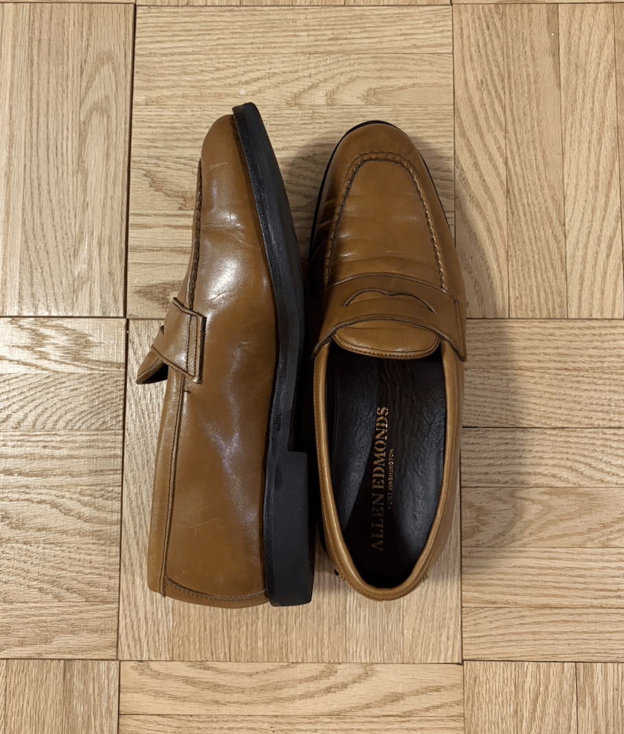 Allen Edmonds Allen Edmonds Randolph Penny Loafer Size US 10 / EU 43 - 5 Thumbnail
