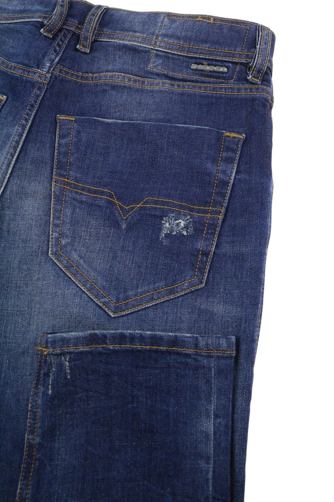 Diesel TEPPHAR 084TX W28/L32 Blue Faded Skinny Jeans 89067 Size US 28 / EU 44 - 6 Thumbnail