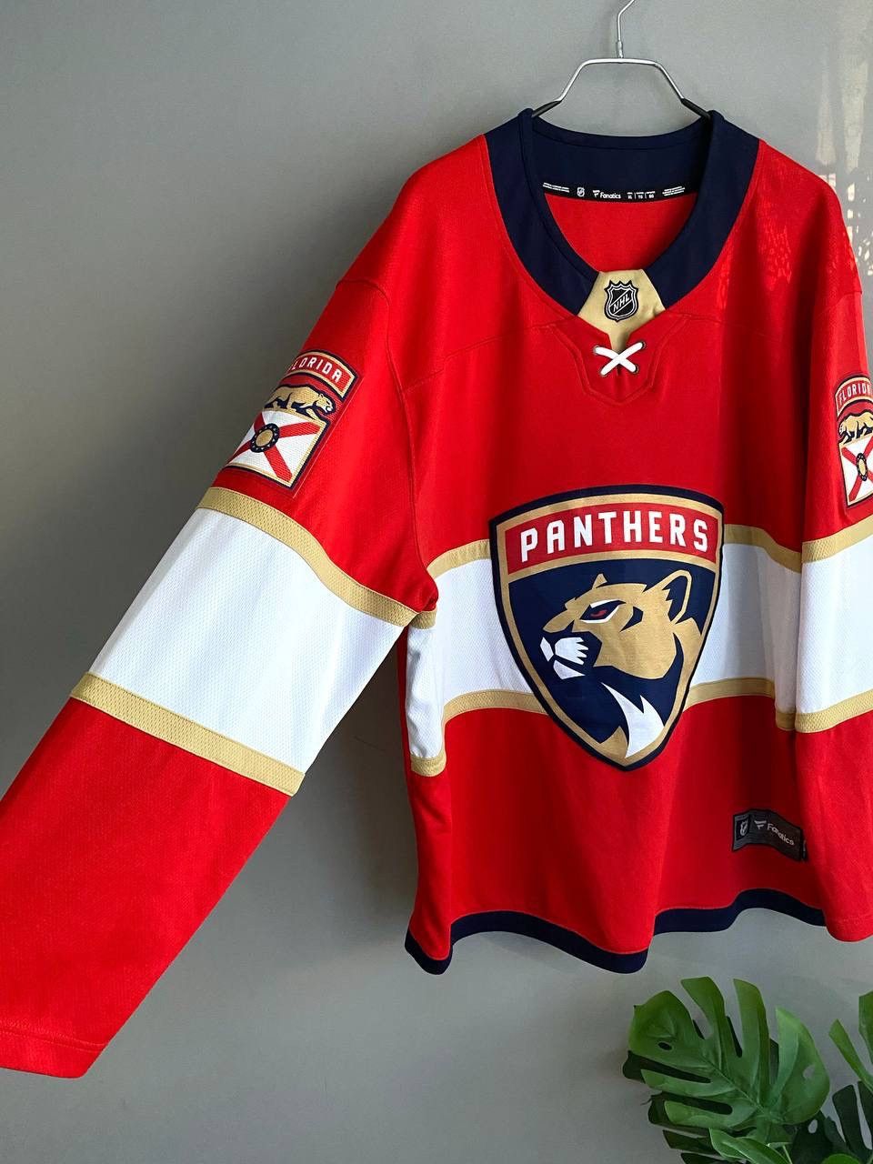 Other Fanatics NHL Florida Panters Home Red Hockey Jersey, Size XL Size US XL / EU 56 / 4 - 10 Thumbnail