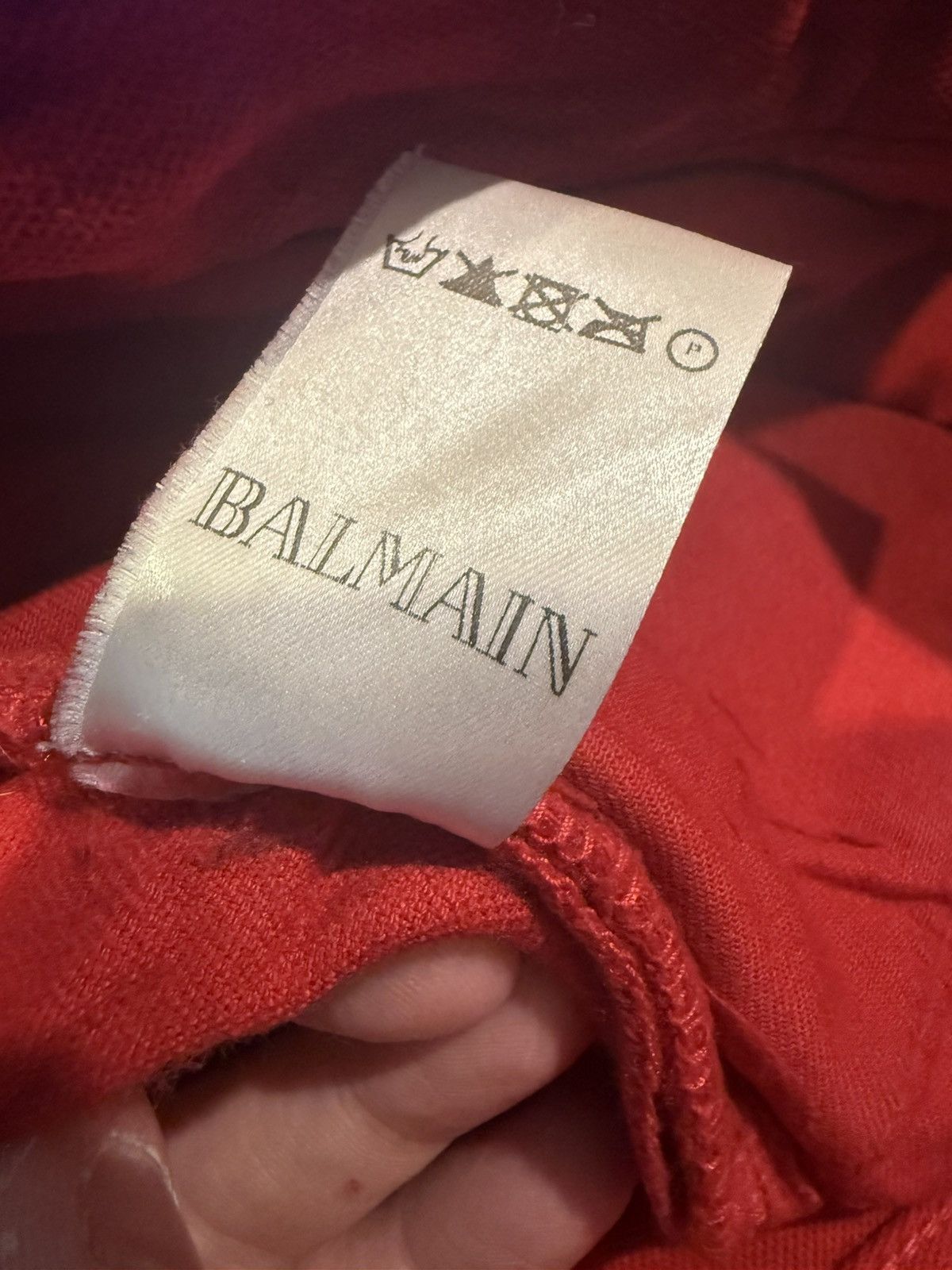 Balmain AW12 Balmain Decarnin Waxed Velour Runway Pants Size US 30 / EU 46 - 7 Thumbnail
