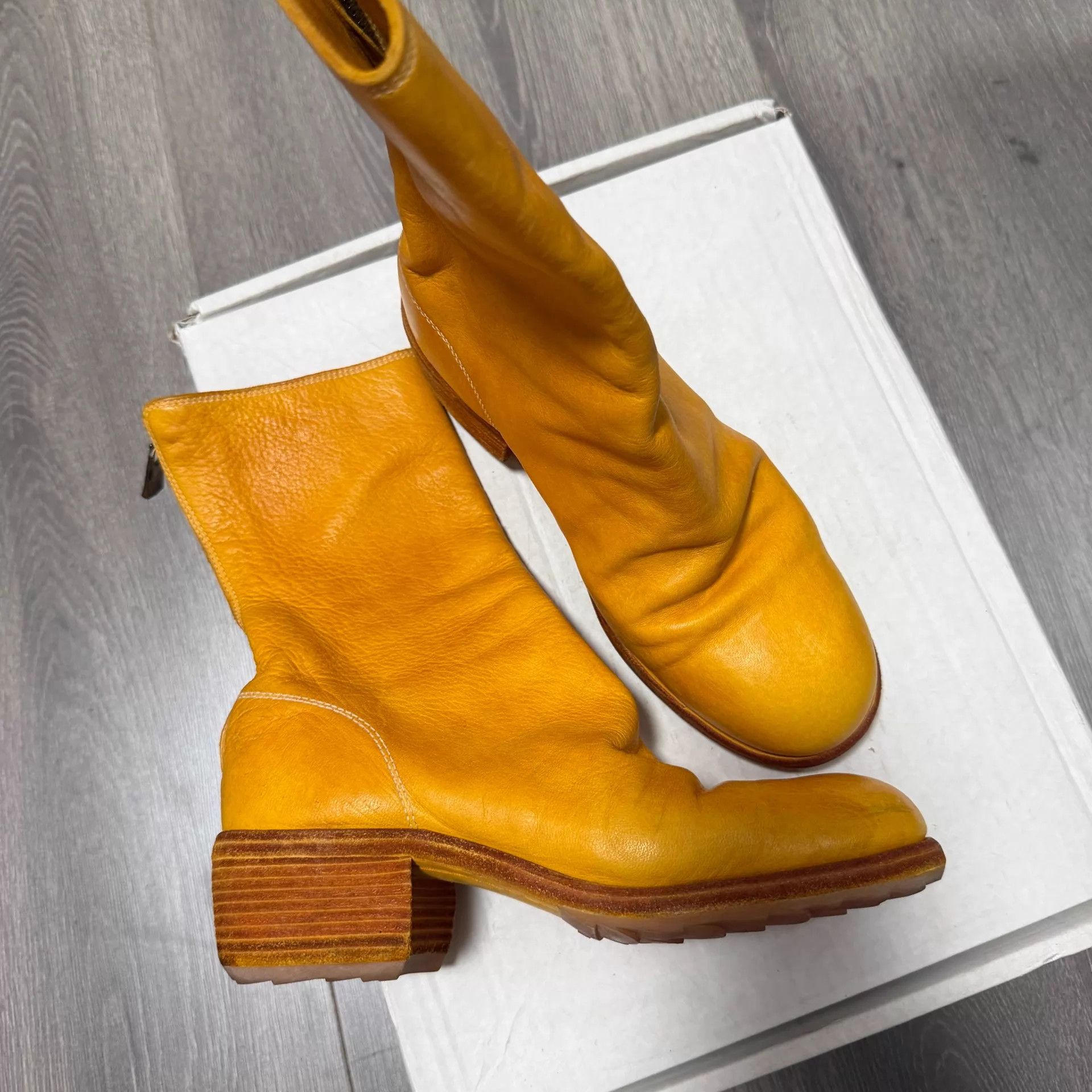 Guidi Guidi 788 Yellow Limited 36 New with Outsole Size US 5.5 / IT 35.5 - 3 Thumbnail