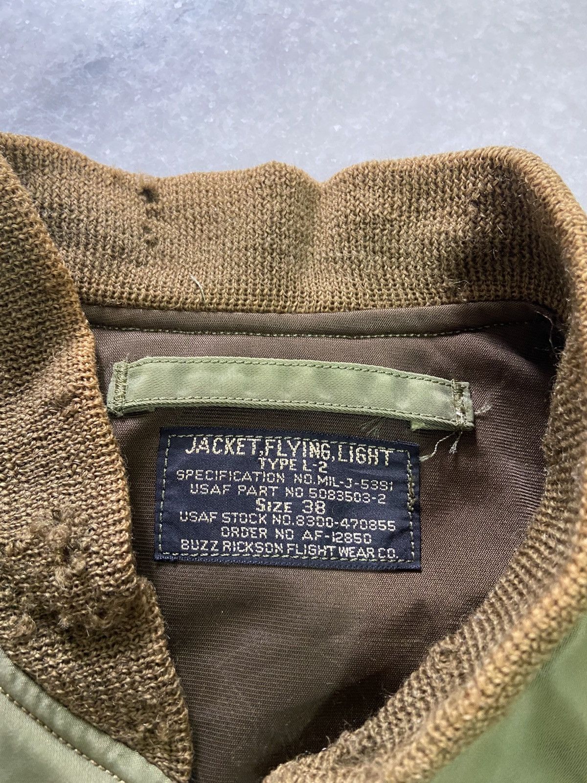 Buzz Rickson's Buzz Rickson’s L-2 Flight Jacket Ma-1 Toyo Enterprise Size US M / EU 48-50 / 2 - 8 Thumbnail
