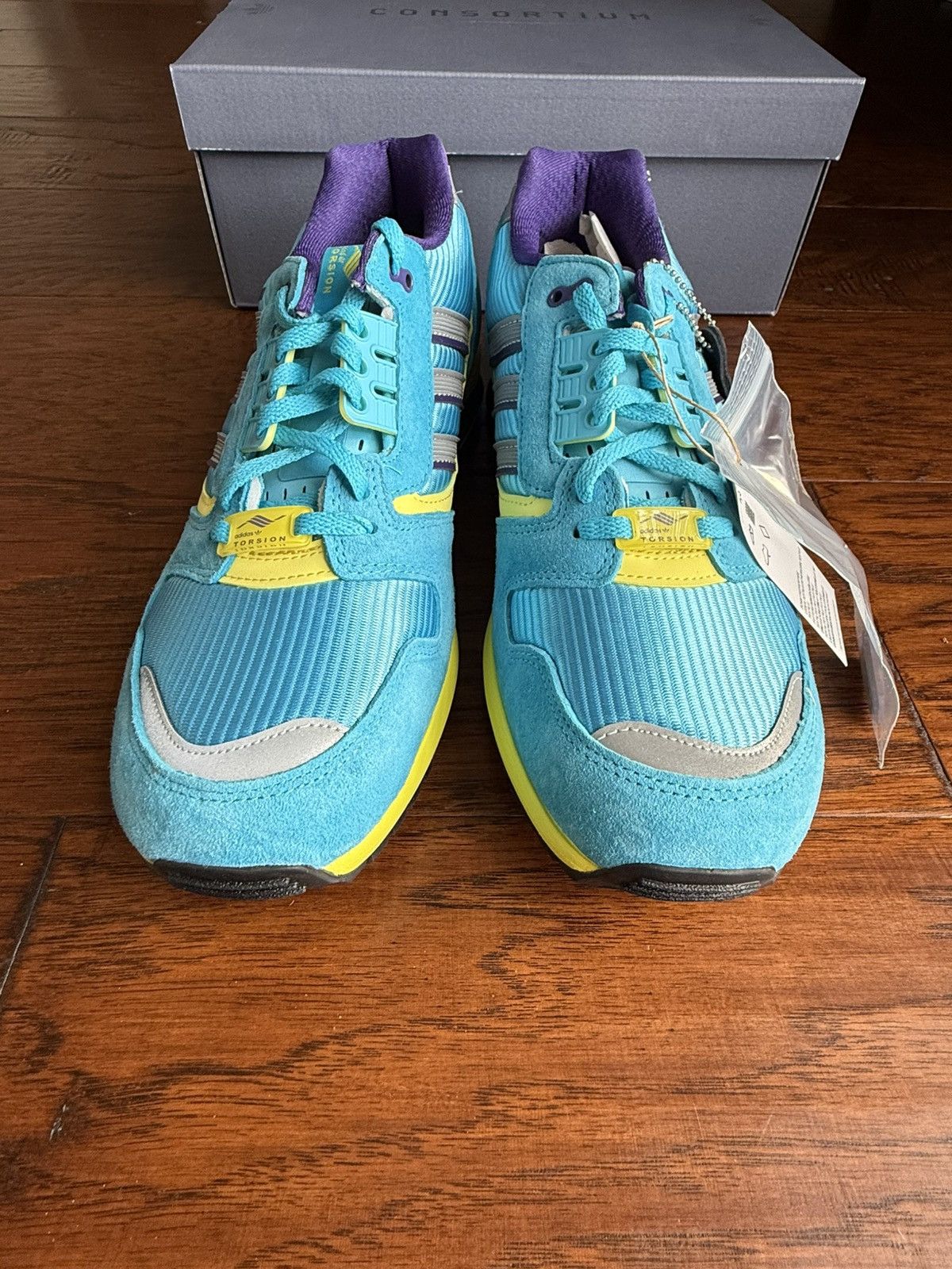NEW Adidas ZX 8000 Consortium 10 Men - Blue Glow JQ6739 display picture 1