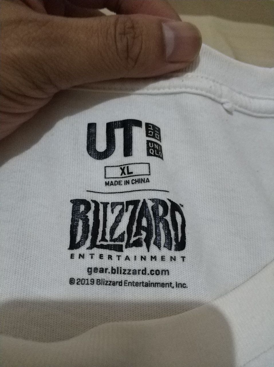 Japanese Brand × Uniqlo × Vintage Vintage Uniqlo x Blizzard Gaming T-Shirt XLarge Excellent Size US XL / EU 56 / 4 - 5 Thumbnail