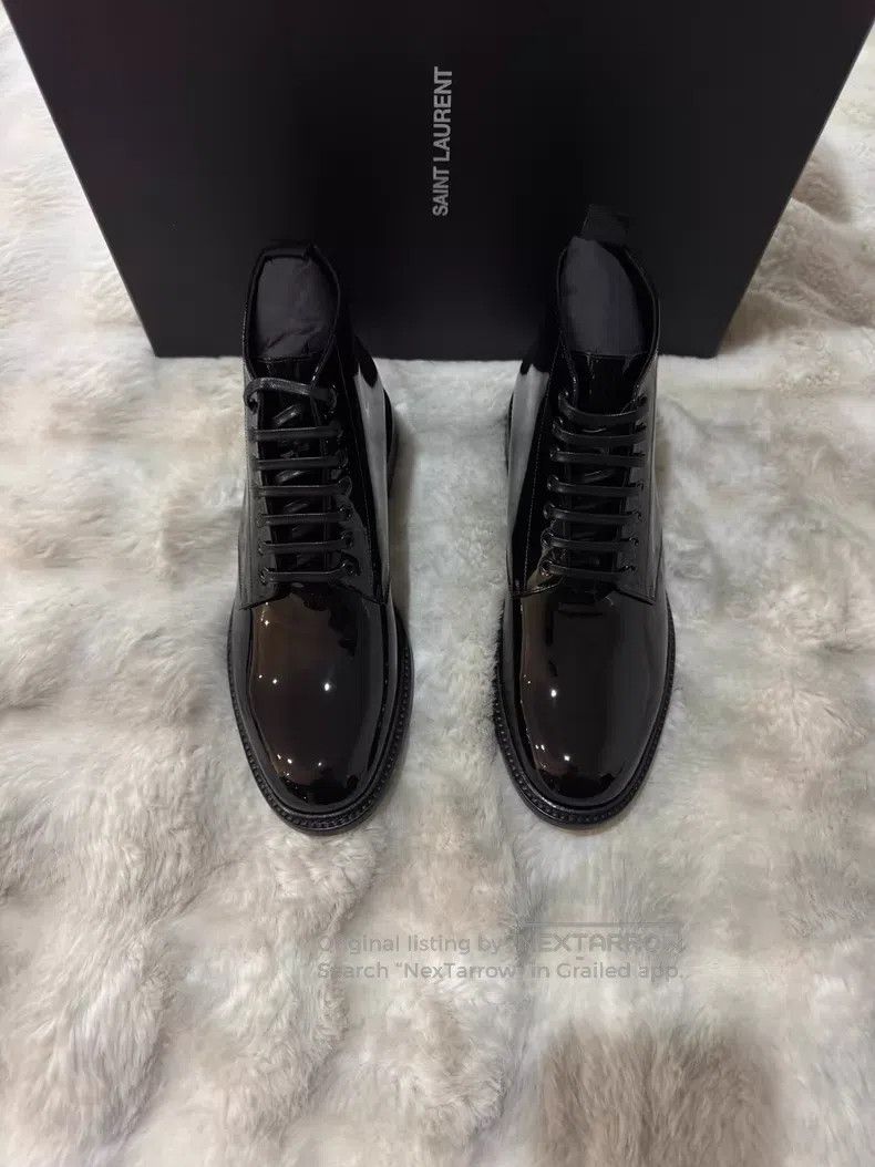 Saint Laurent Paris Saint Laurent Paris Men's Lace-up Boots Size US 7 / EU 40 - 3 Thumbnail