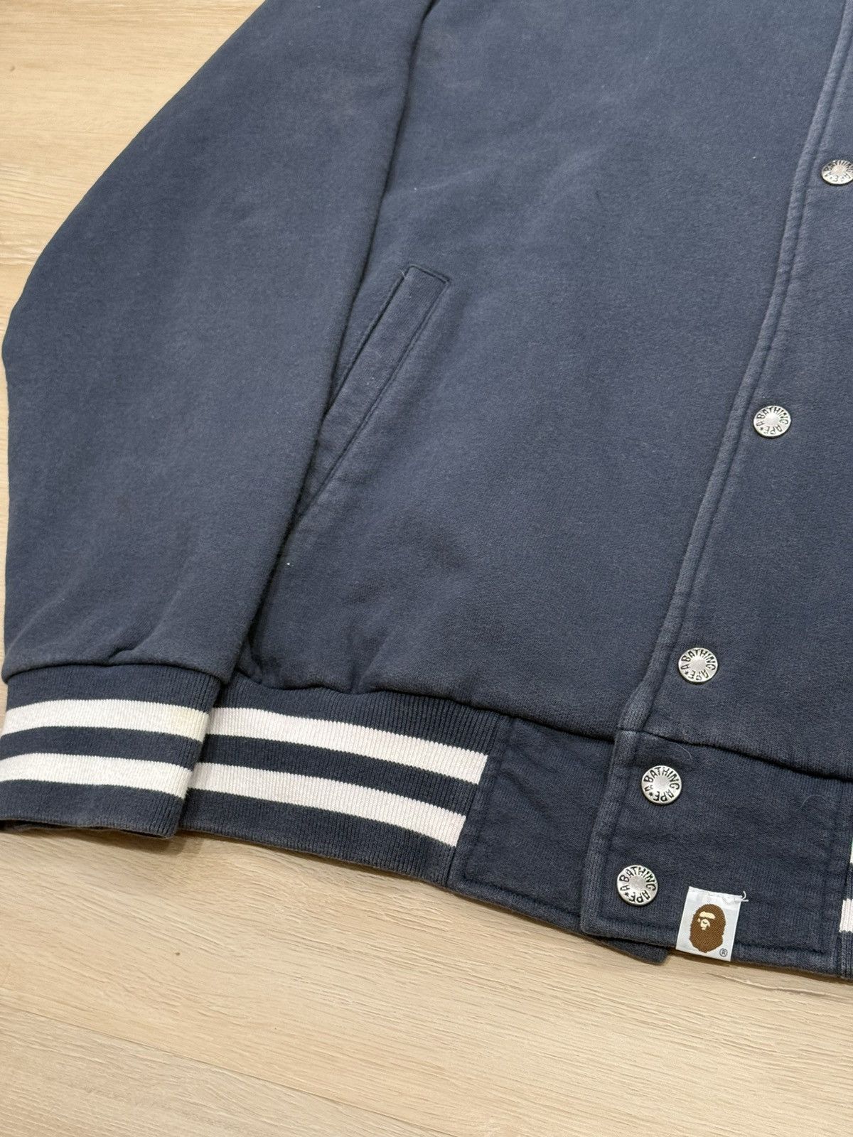 Bape Vintage Bape General Made Varsity Jacket Size US XL / EU 56 / 4 - 12 Thumbnail