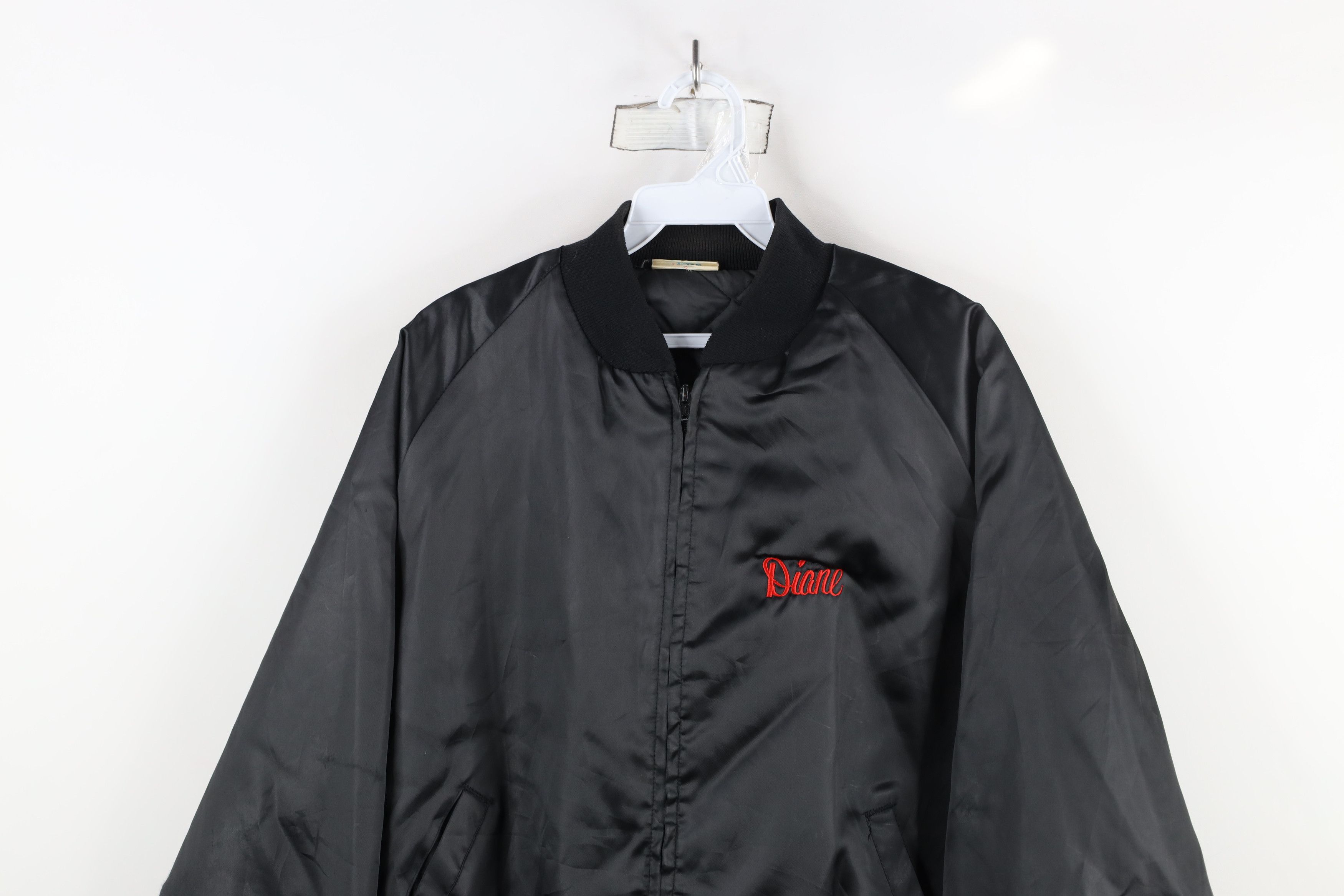 Vintage Vintage 80s Streetwear Supply Satin Bomber Jacket USA Size S / US 4 / IT 40 - 2 Thumbnail
