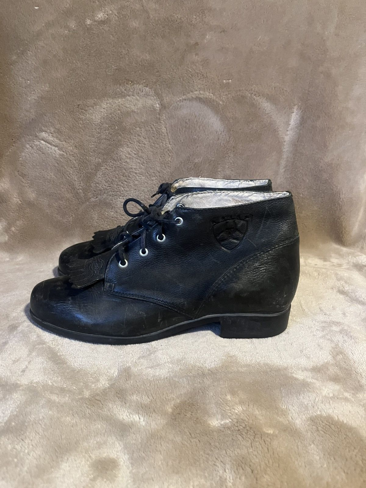 Ariat Vintage y2K 2000’s Ariat Kiltie Ankle Boots Women’ 7 Size US 7 / IT 37 - 4 Thumbnail