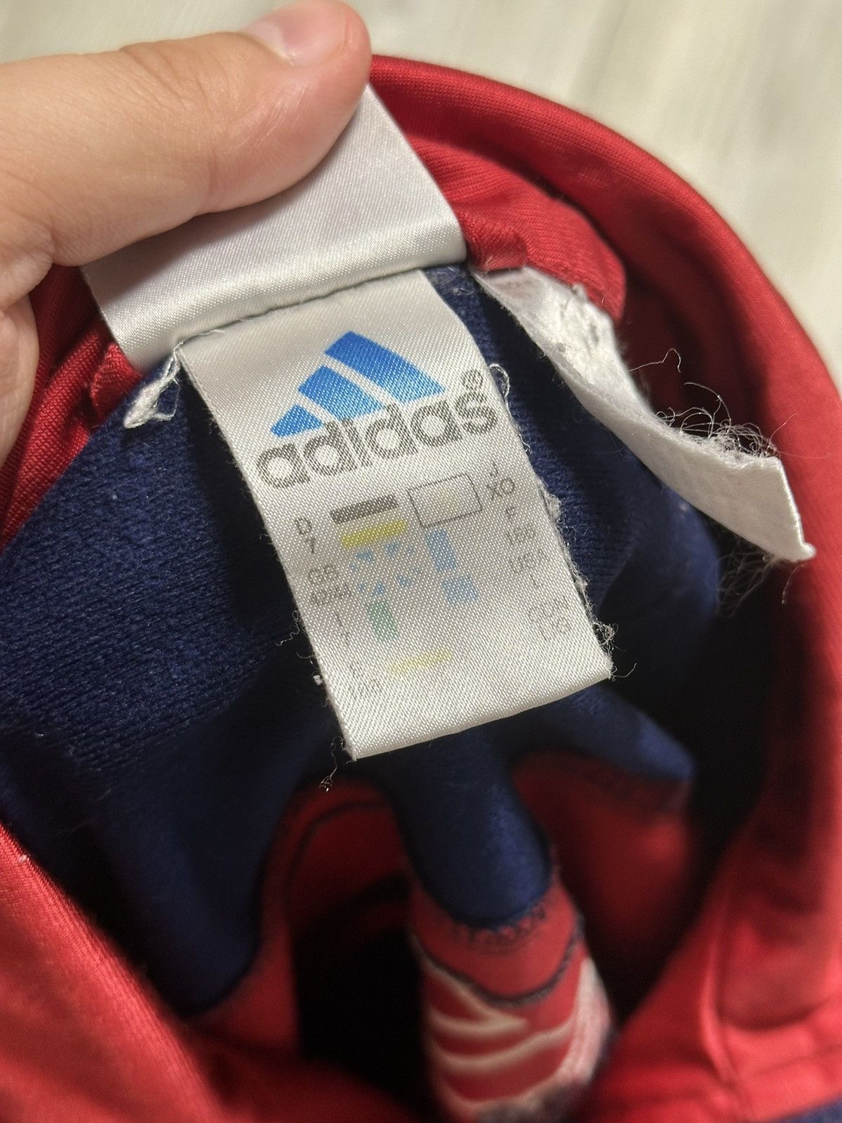 Adidas Vintage Adidas 90s Track Jacket Big Logo Style Size US L / EU 52-54 / 3 - 5 Thumbnail