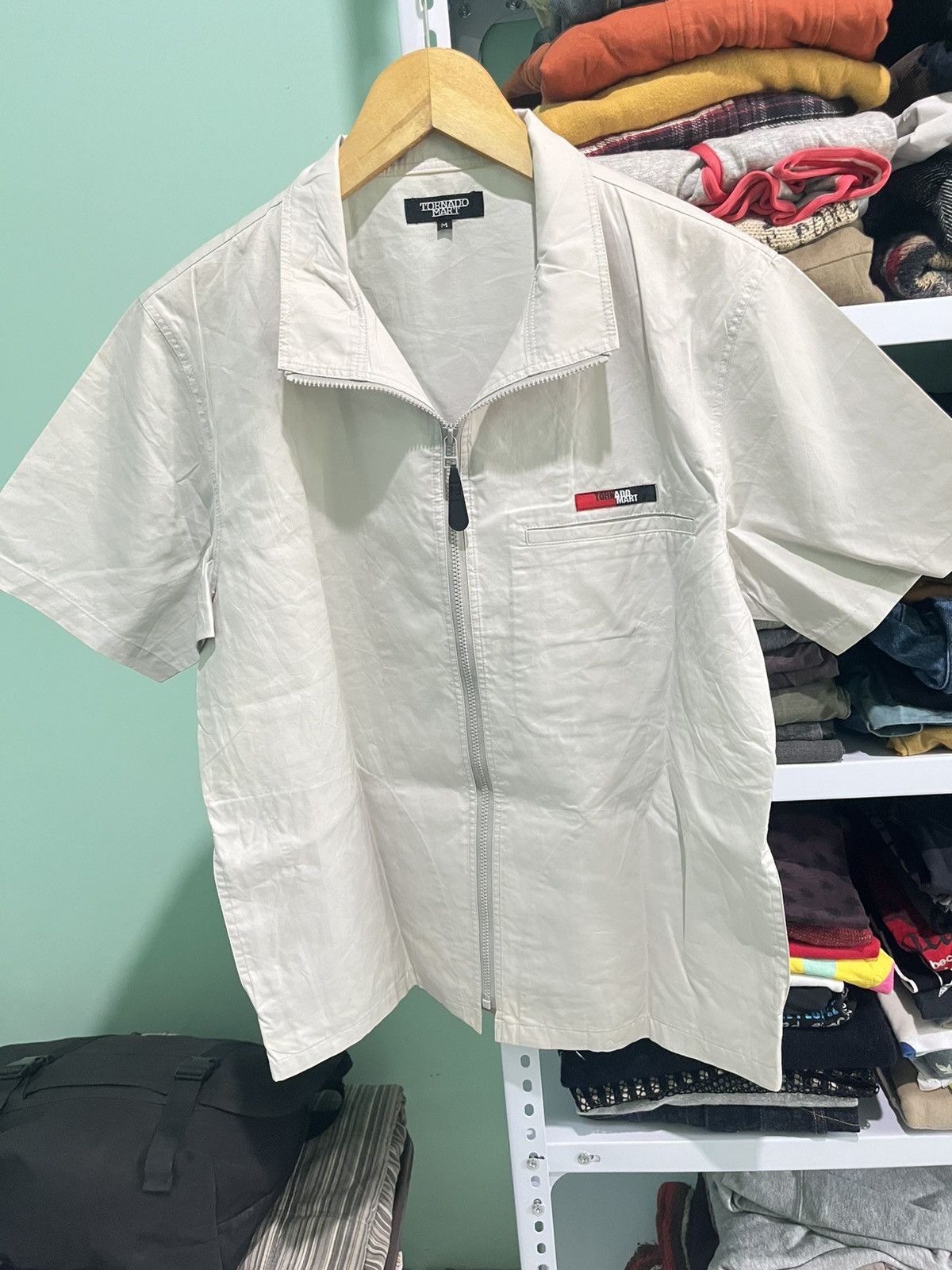 Tornado Mart Tornado Mart Zipper Shirt Size US M / EU 48-50 / 2 - 1 Thumbnail