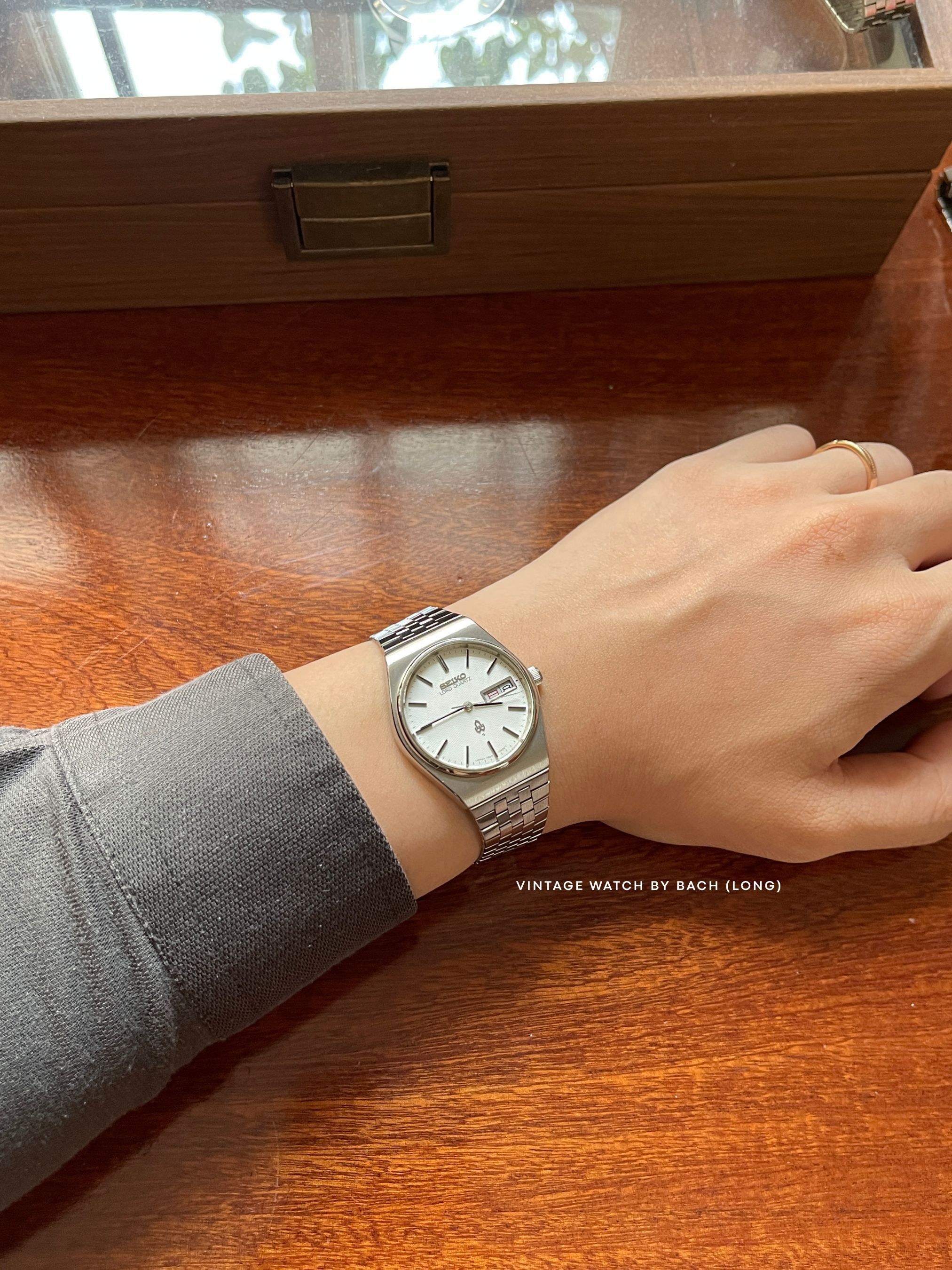Seiko Seiko Lord Quartz 7853-7010 Minimal White Watch Size ONE SIZE - 10 Thumbnail