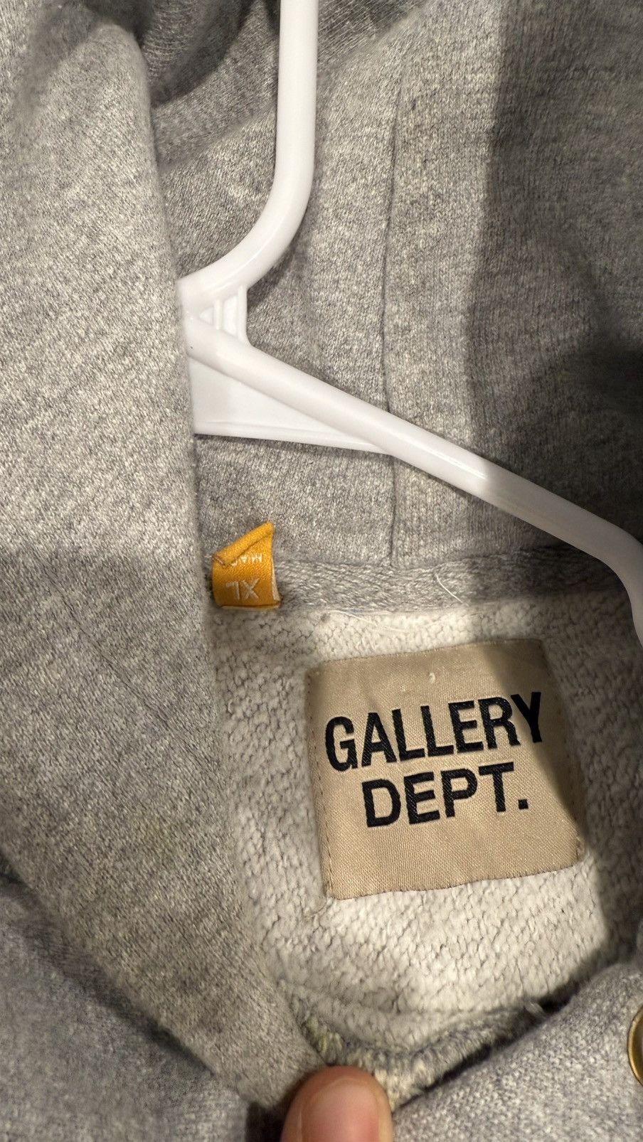 Gallery Dept. GALLERY DEPT Gallery Department Paint Logo GREY xl Size US XL / EU 56 / 4 - 6 Thumbnail