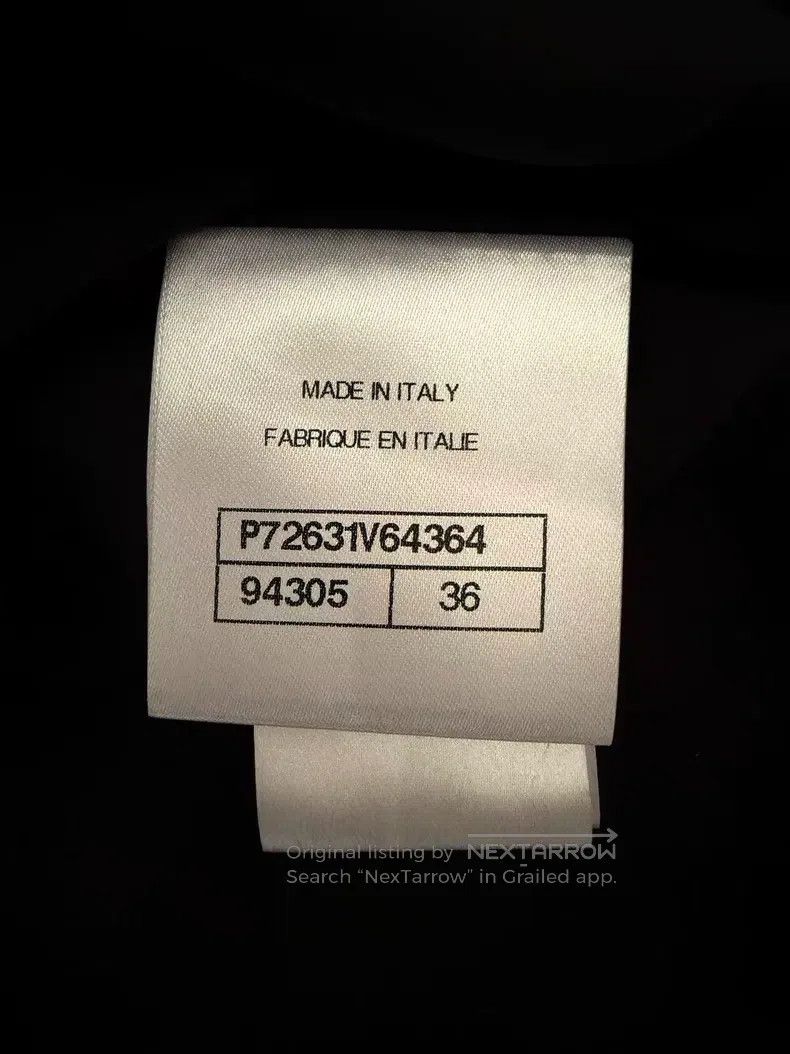 Chanel Chanel 22s show black embossed silk rolled edge two-pocket Size XS / US 0-2 / IT 36-38 - 5 Thumbnail