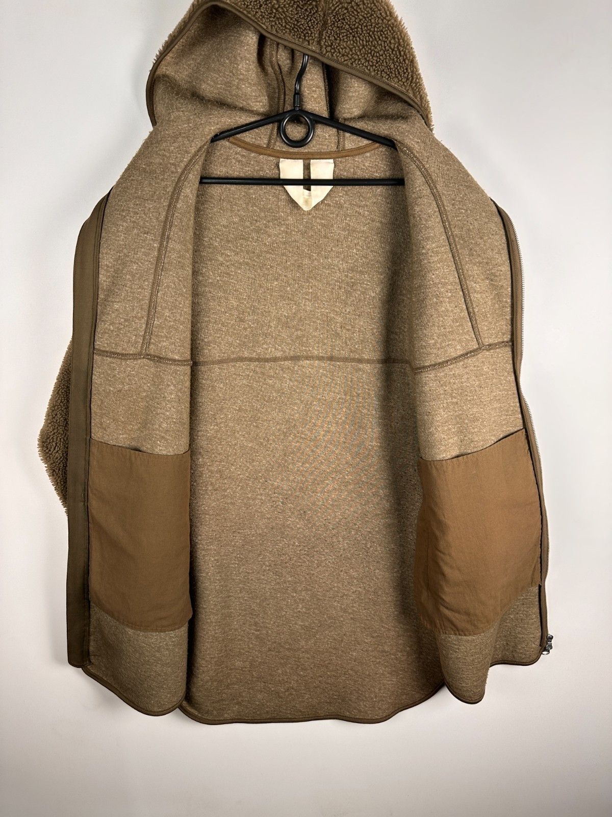 Arket Arket Hooded Pile Fleece Jacket Fool Zip Brown Womens Size M Size M / US 6-8 / IT 42-44 - 4 Thumbnail