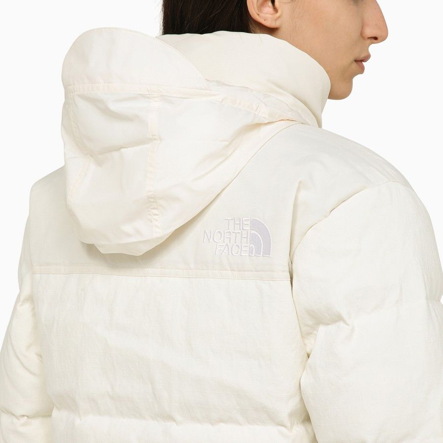 The North Face o1d2blof1024 Down Jacket With Logo in White Size XS / US 0-2 / IT 36-38 - 5 Thumbnail